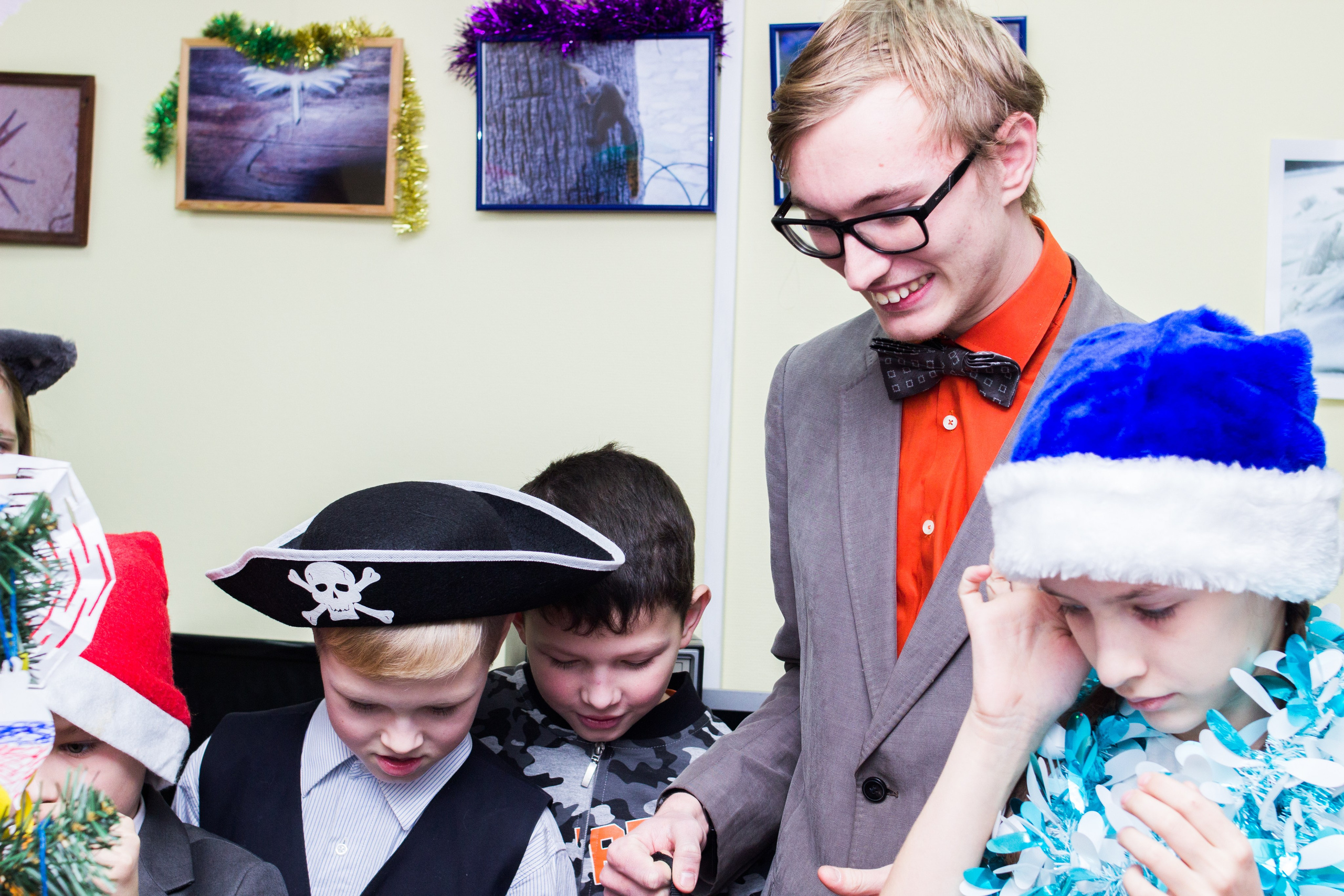 Новогодний карнавал в Зелёном Парусе. Детский и семейный фотограф, фотограф мероприятий Нижний Новгород