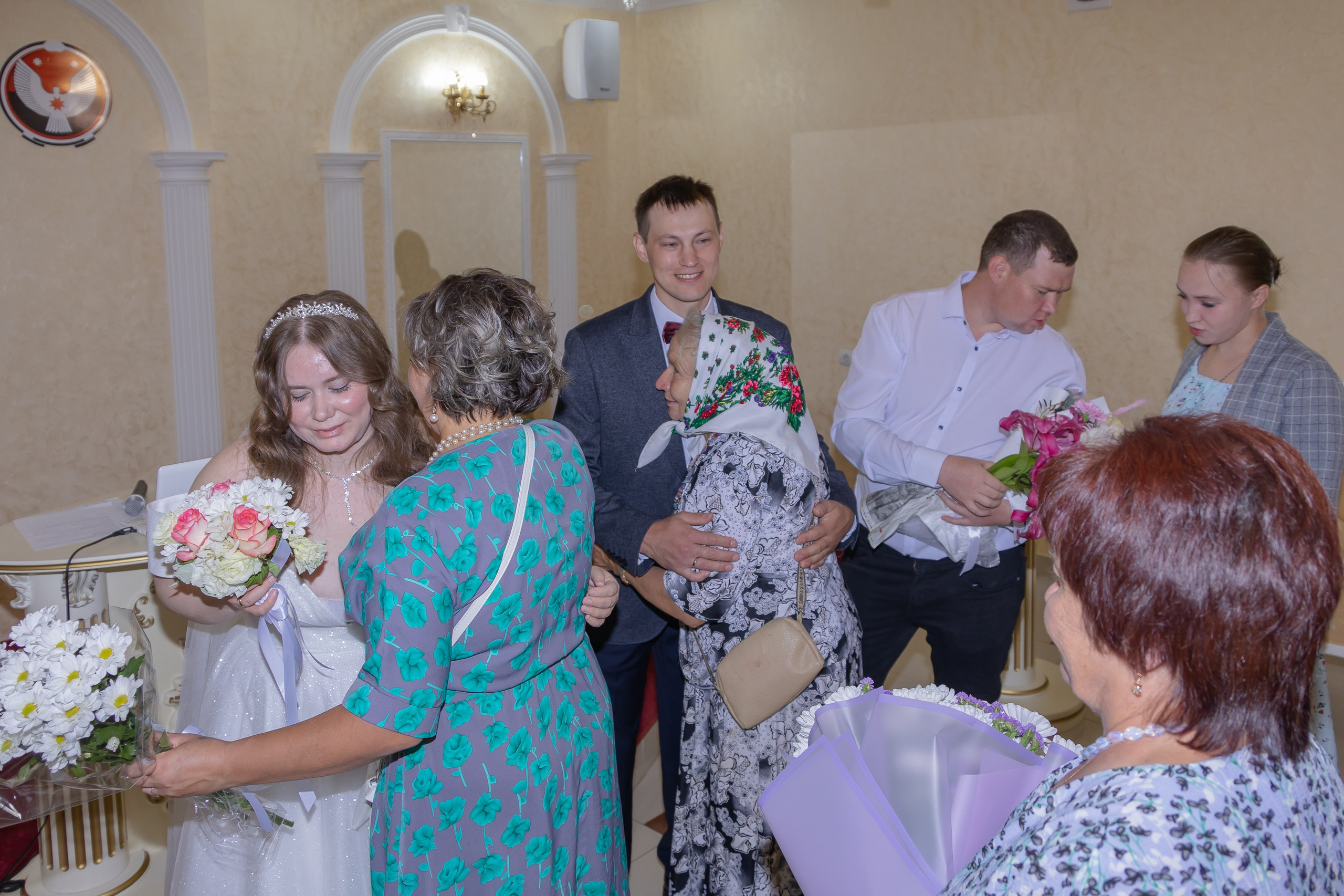 Свадебная съемка регистрации в ЗАГСе г. Можга