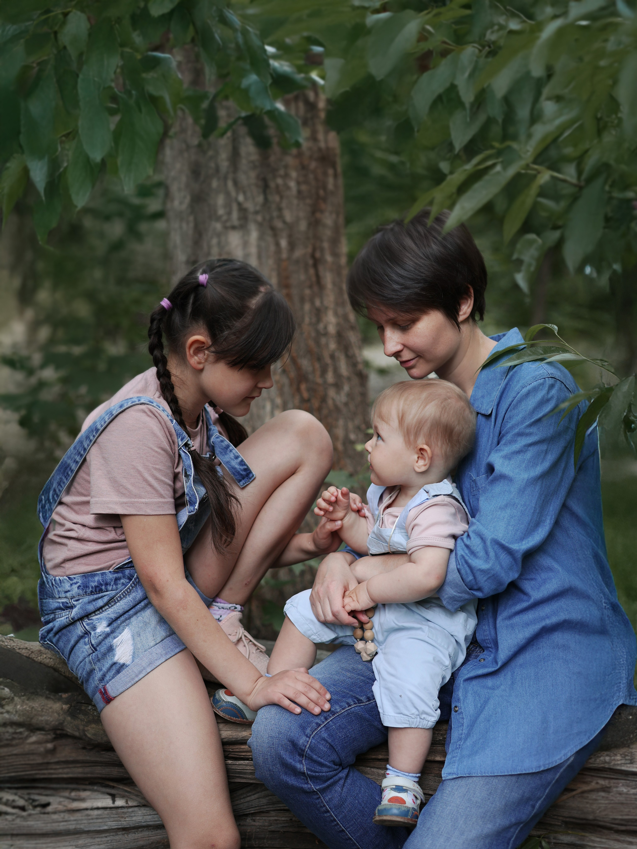 Мария с дочками. Женский и детский фотограф в Саратове Ольга Зиброва