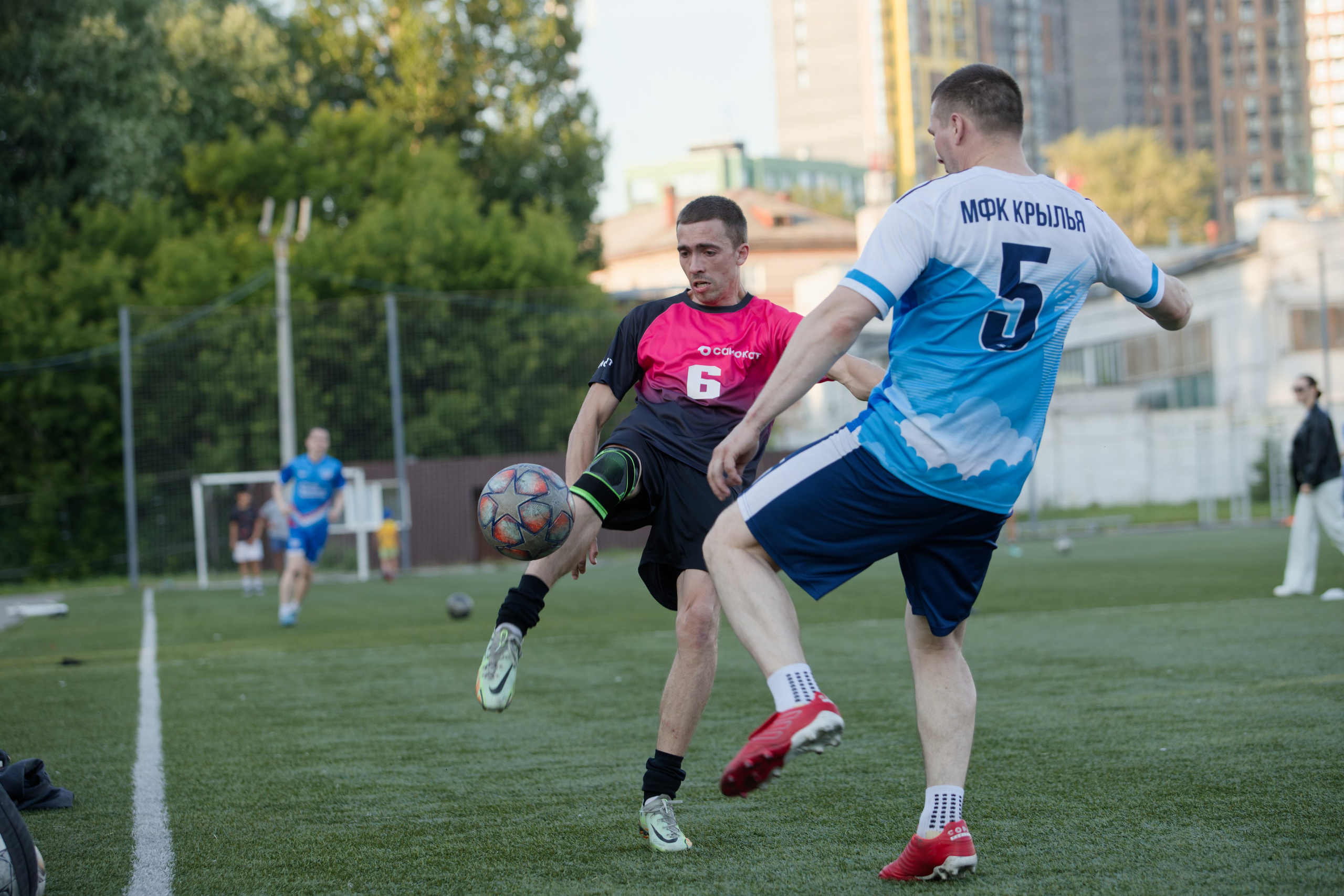 Любительская футбольная лига. Самокат-крылья. 25.06.2025. Репортажный и спортивный фотограф в г. Пермь Зильберг Павел