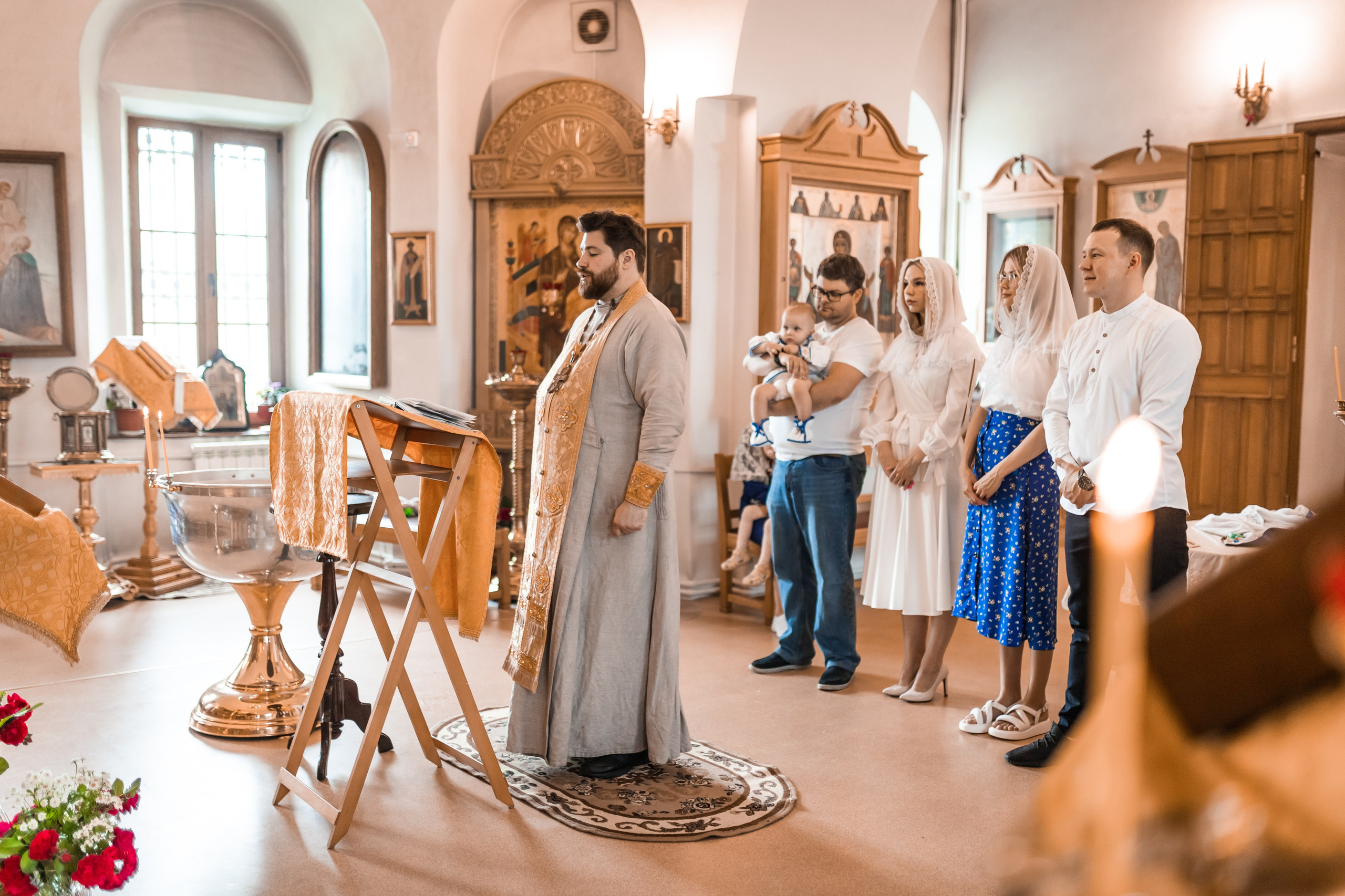 Крещение Матвея. Свадебный фотограф Татьяна Фот