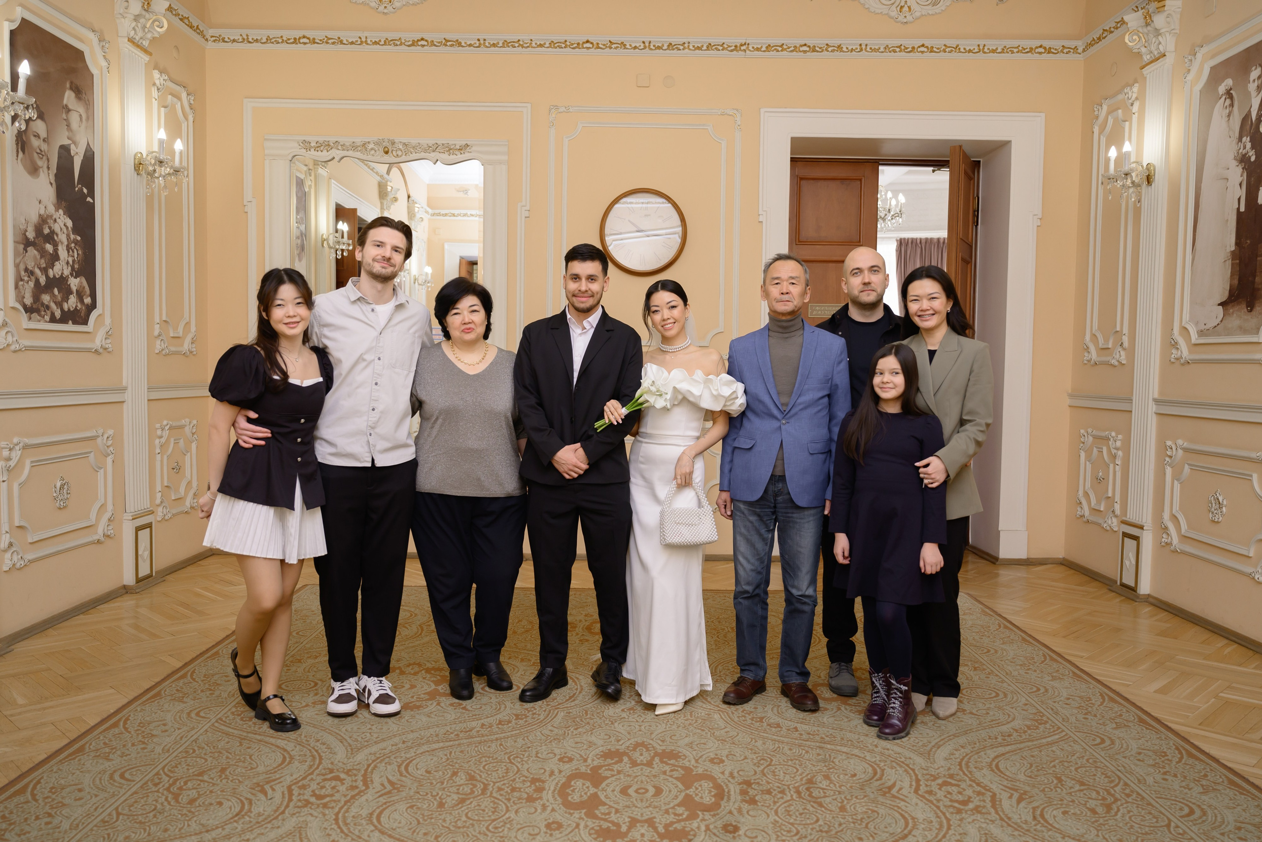 Свадьба для двоих в Москве. Грибоедовский ЗАГС и фотостудия 21 Kult. Semerlina.ru