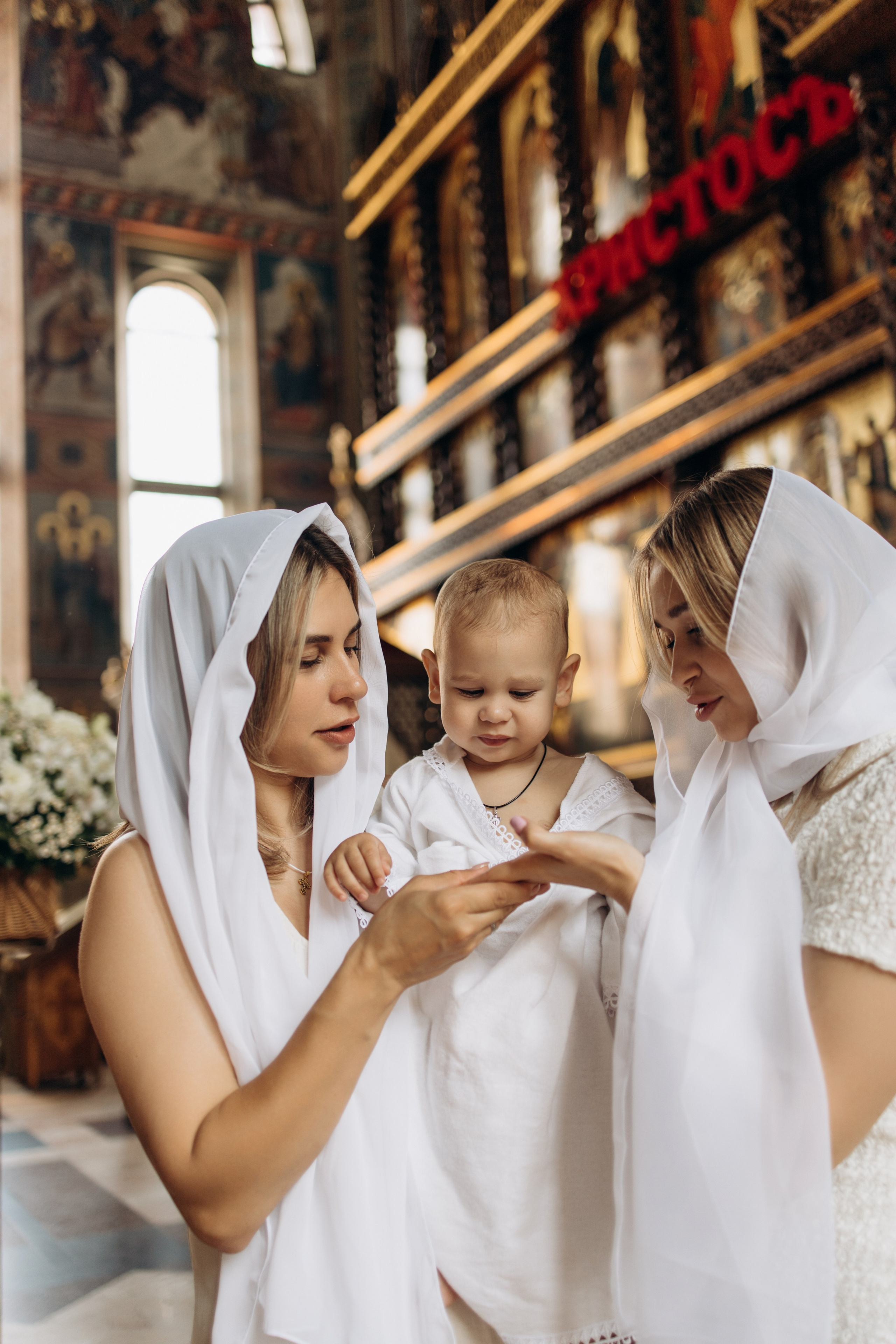 Крещение Радмира. Самый теплый фотограф в Краснодаре Рябоконь Ксения