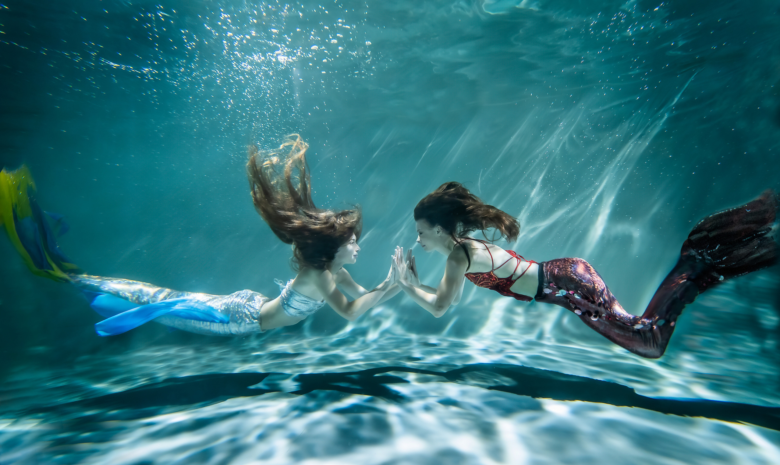 Русалки Санкт-Петербурга. Творческие сьемки