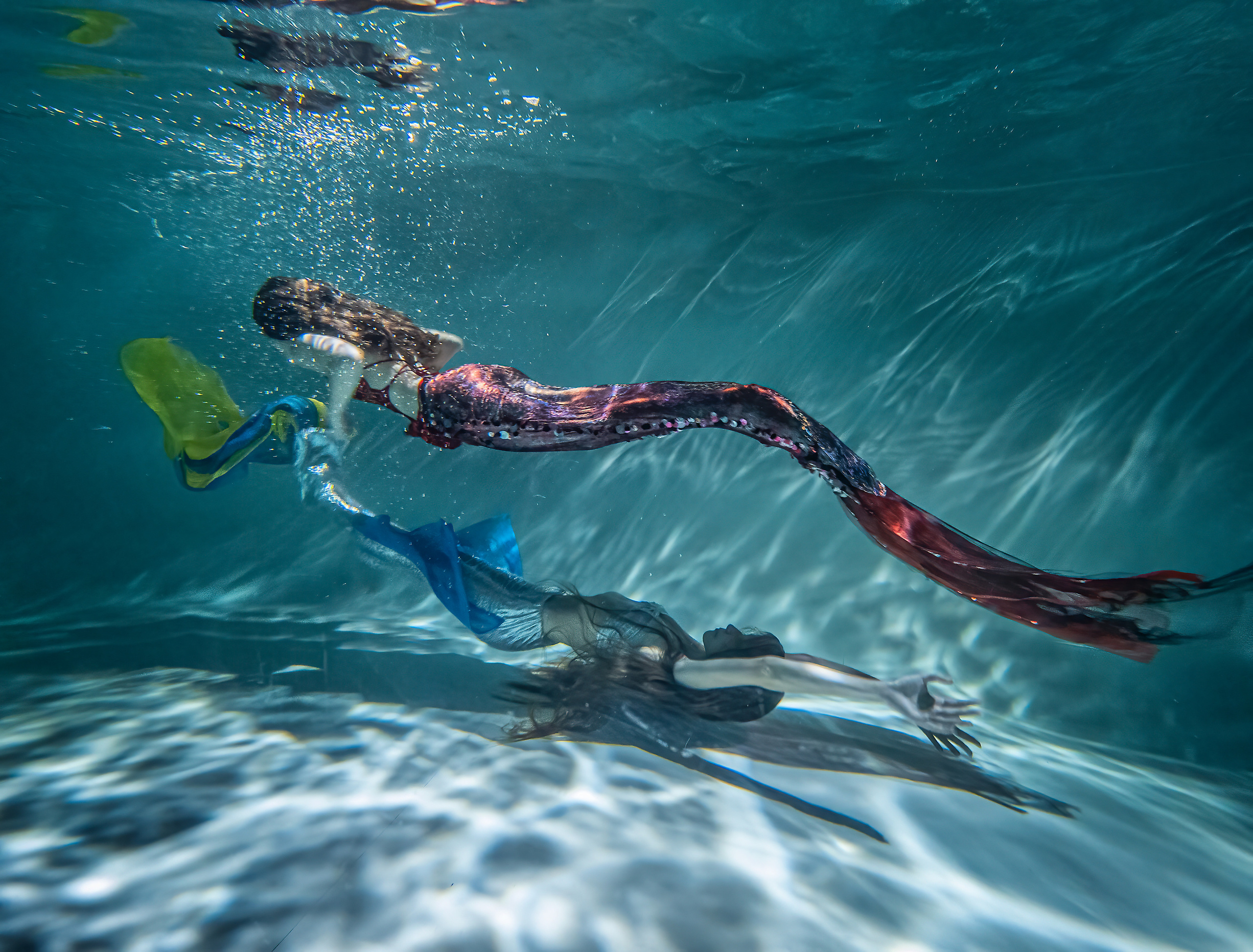 Русалки Санкт-Петербурга. Творческие сьемки