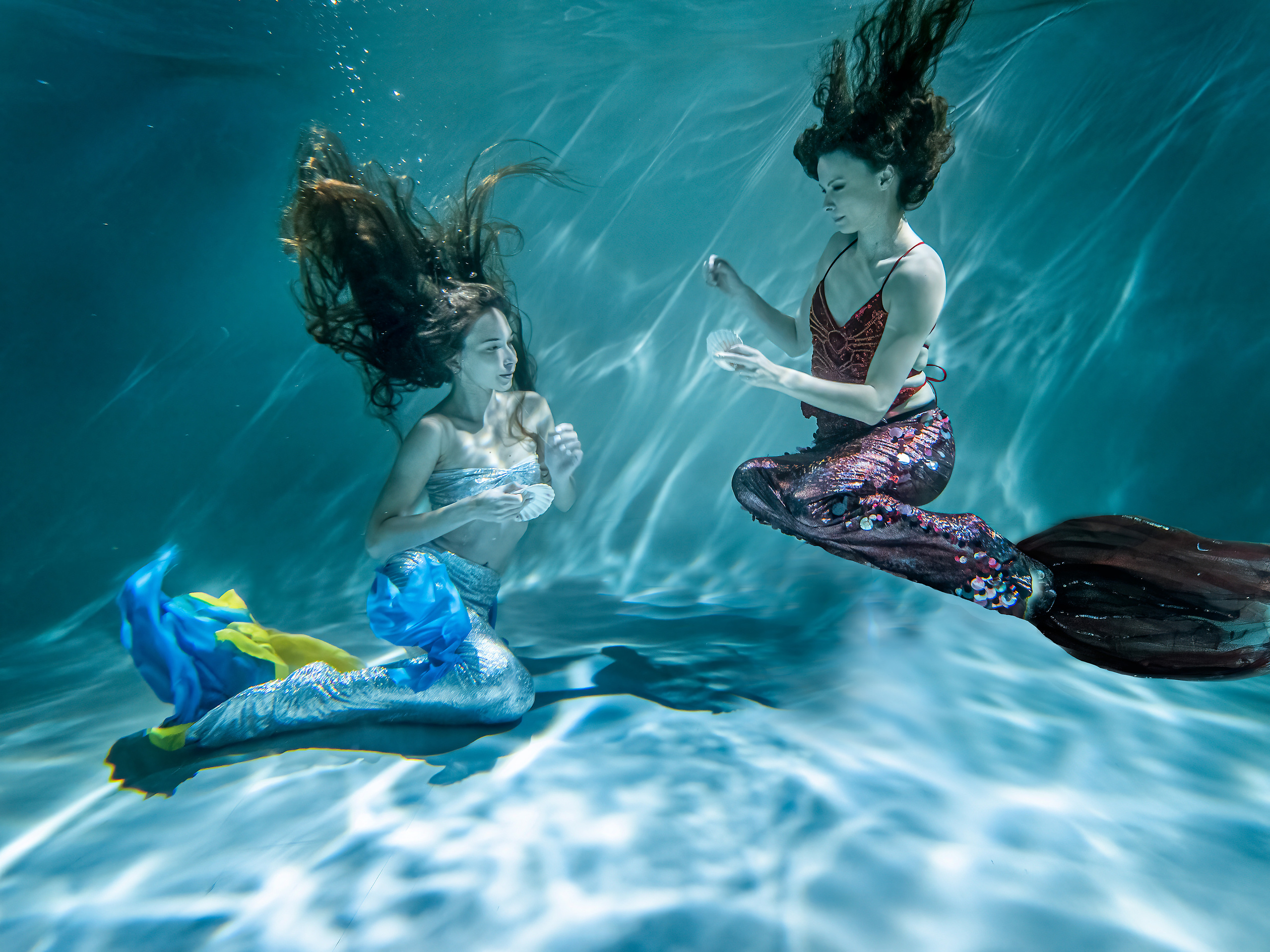 Русалки Санкт-Петербурга. Творческие сьемки