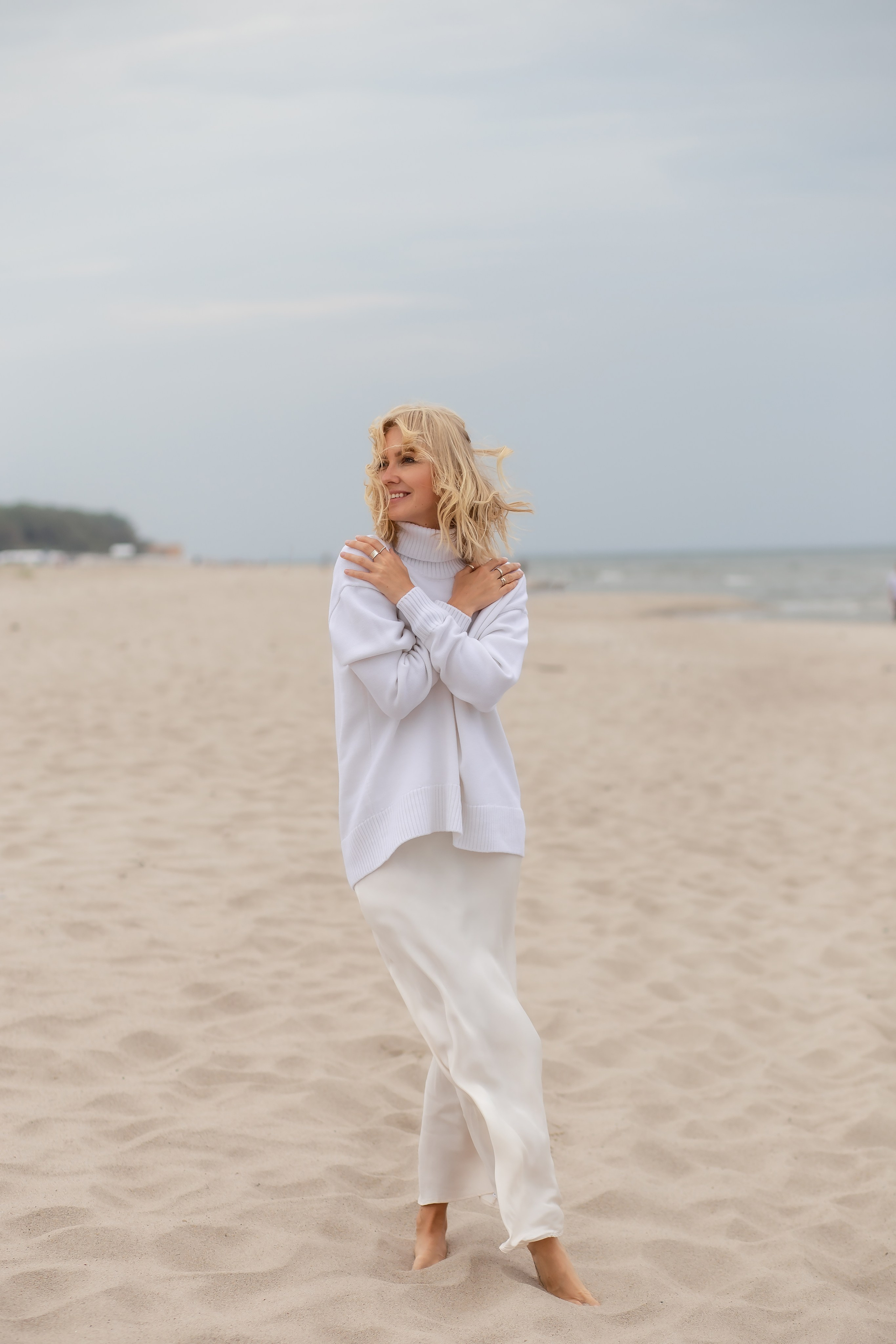 Вера в Янтарном. Перед дождем. Фотограф в Калининграде Решетникова Алина