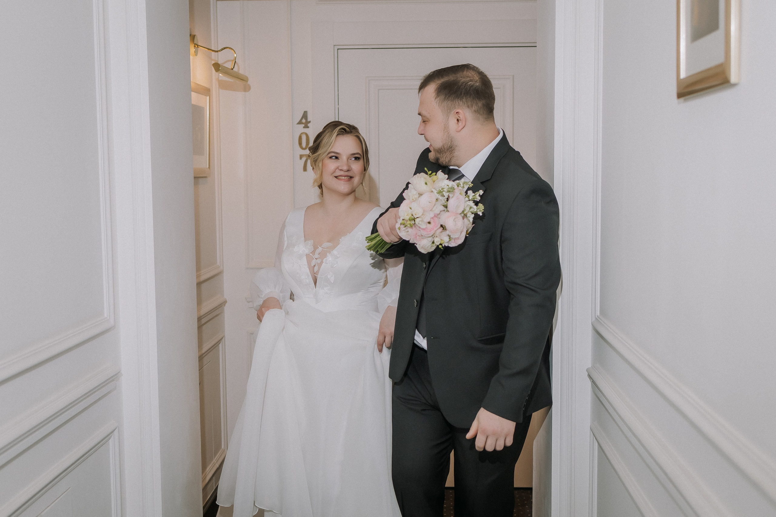 Анастасия и Сергей. Свадебная прогулка. Свадебная фотография. Арина Рубах