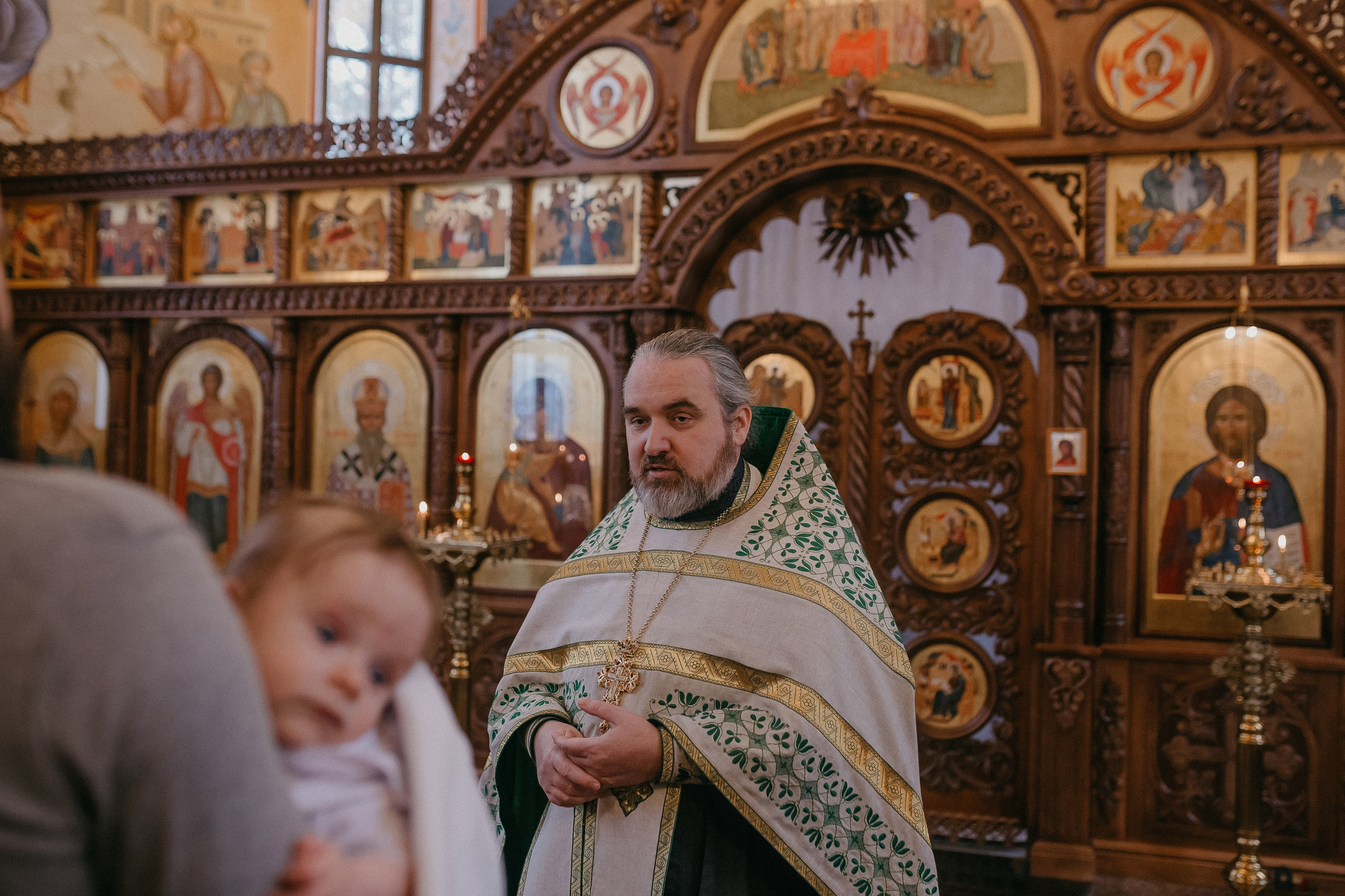 Крещение Владимира. Храм Георгия Победоносца. Семейный фотограф в Сургуте