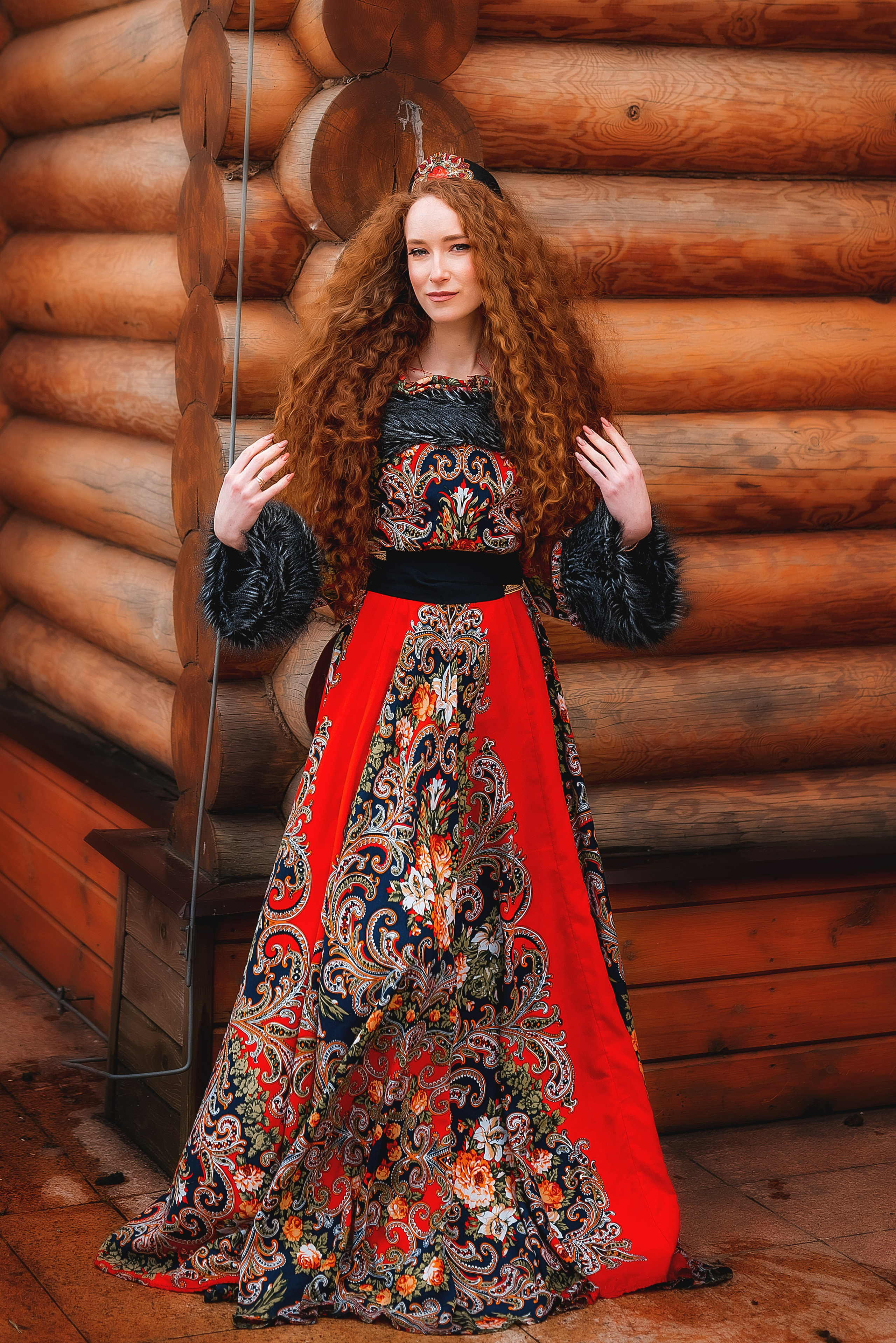 В стиле русская зима. Семейный, детский фотограф в Воронеже Анна Никитина