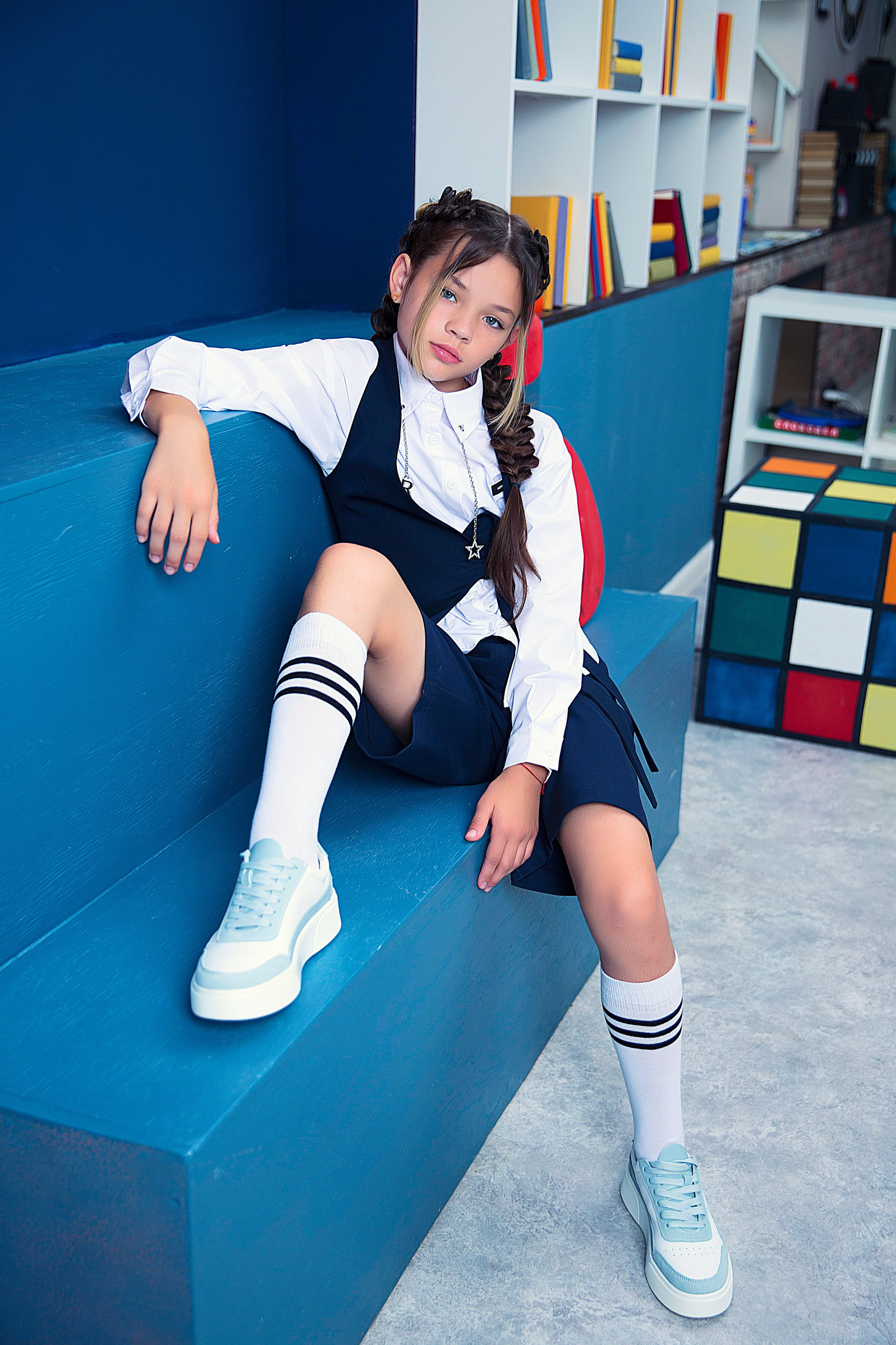 Школьница. Детский школьный фотограф в Кемерово Зиновьева Екатерина