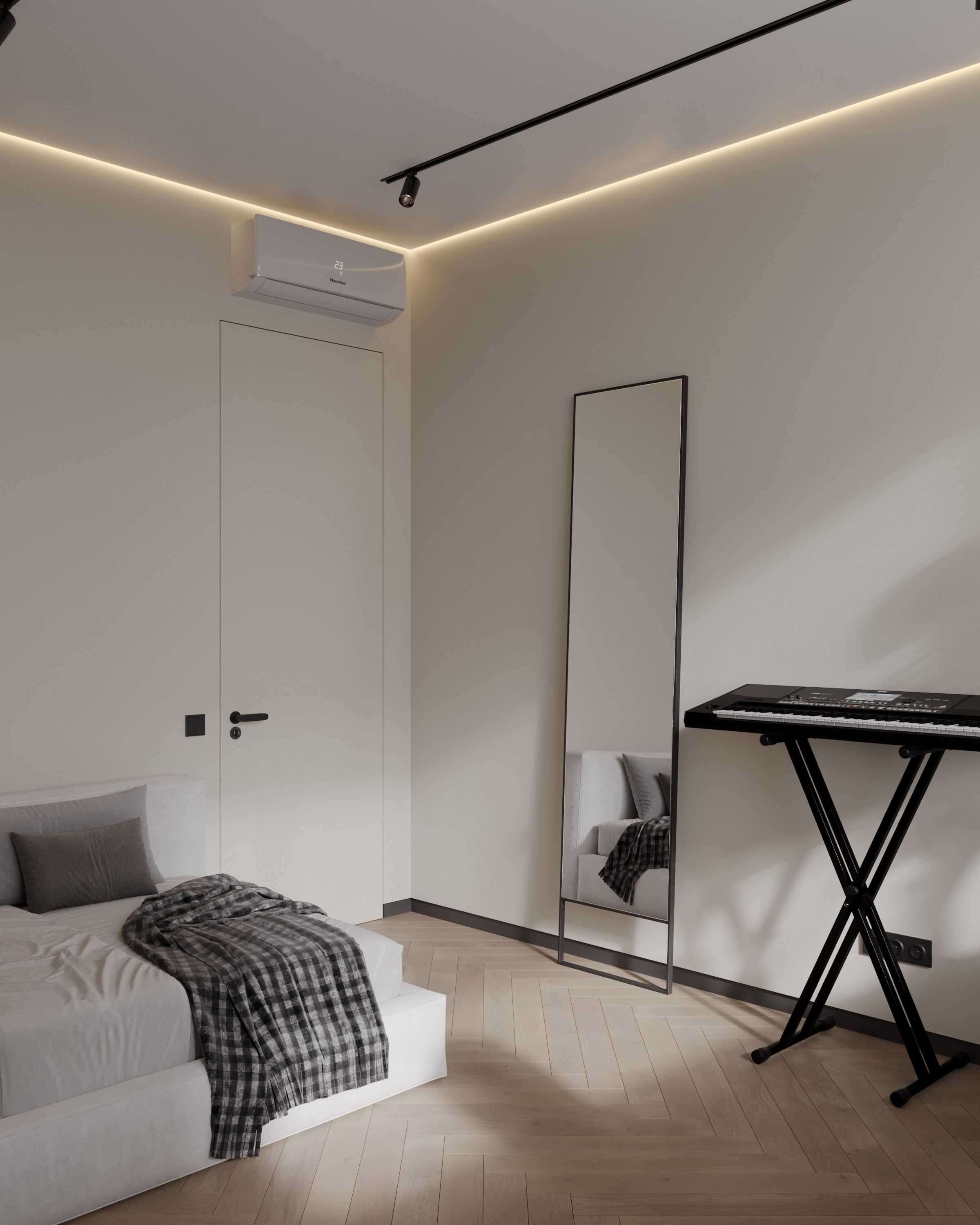 Интерьер квартиры в ЖК Небо. г. Москва. Главная