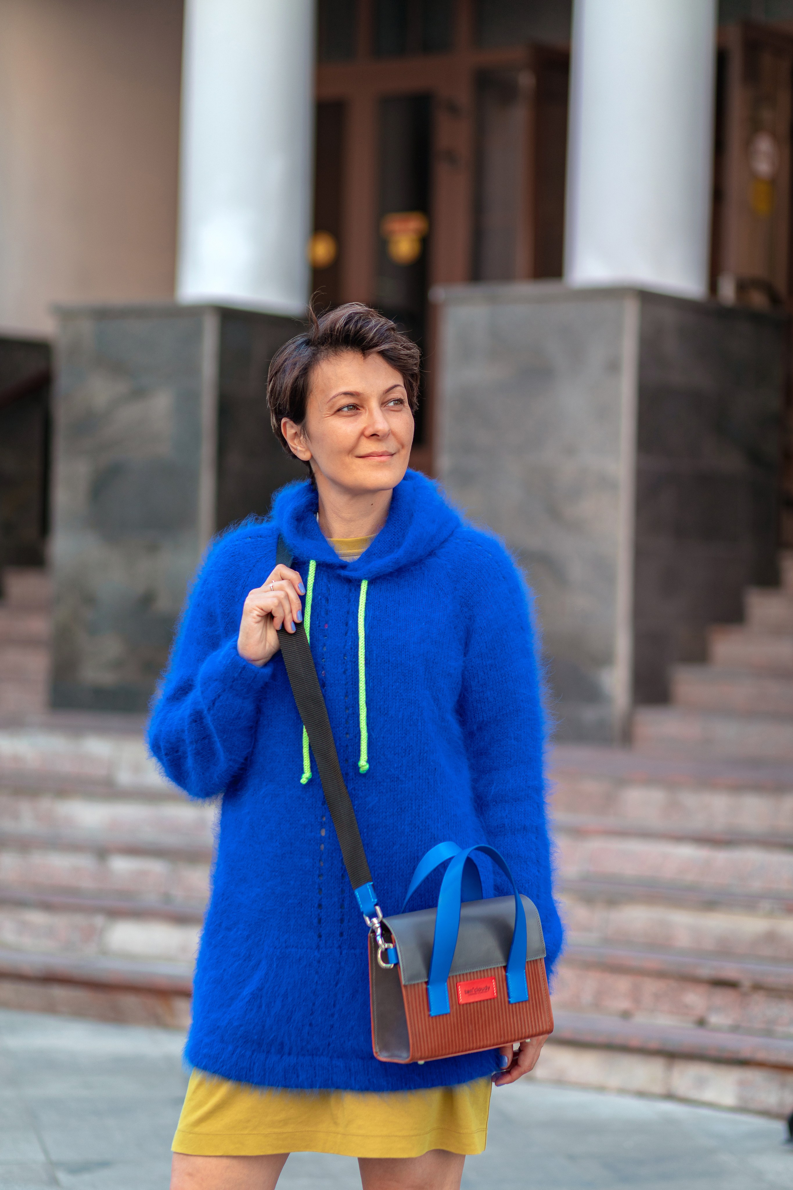 Съемка одежды и сумки от модельера. Фотограф и режиссер Московко Екатерина