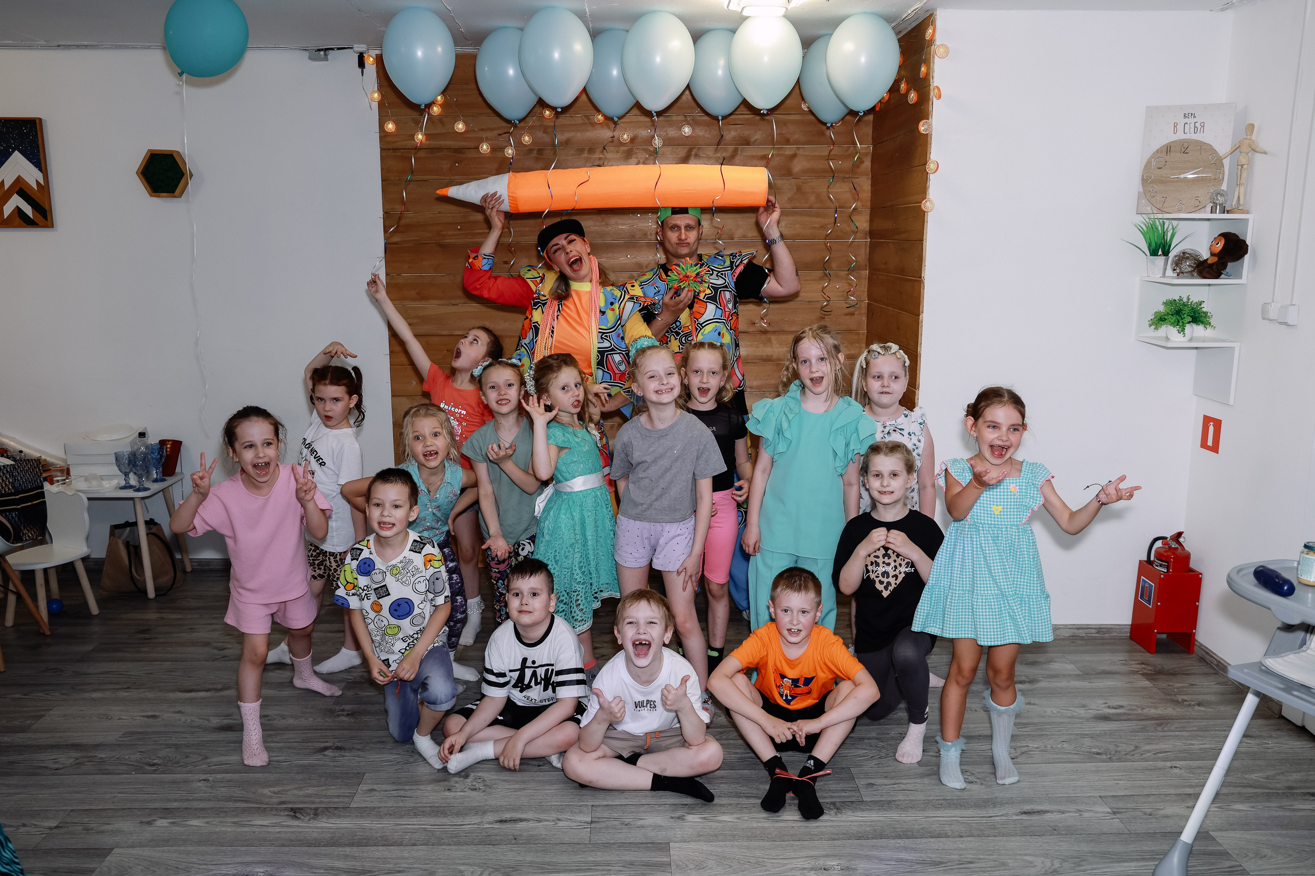 Лофт Пингви дет сад выпуской. Фотограф Юлия Мальцева