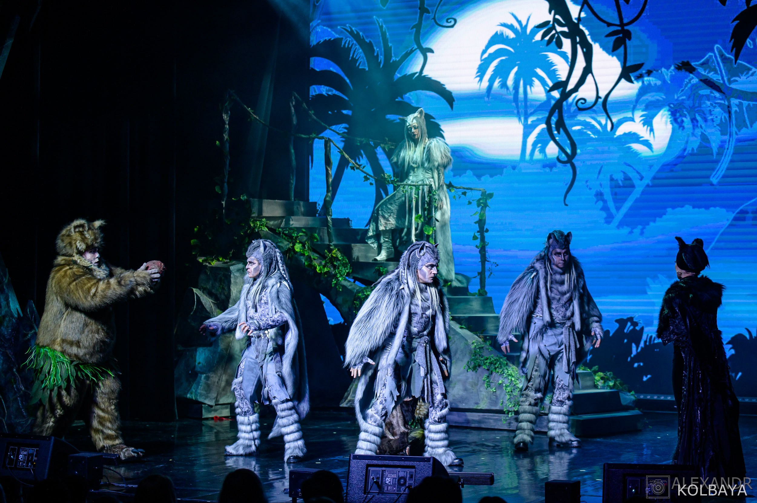 Мюзикл «Маугли». Концертный и театральный репортажный фотограф в Москве Александр Колбая