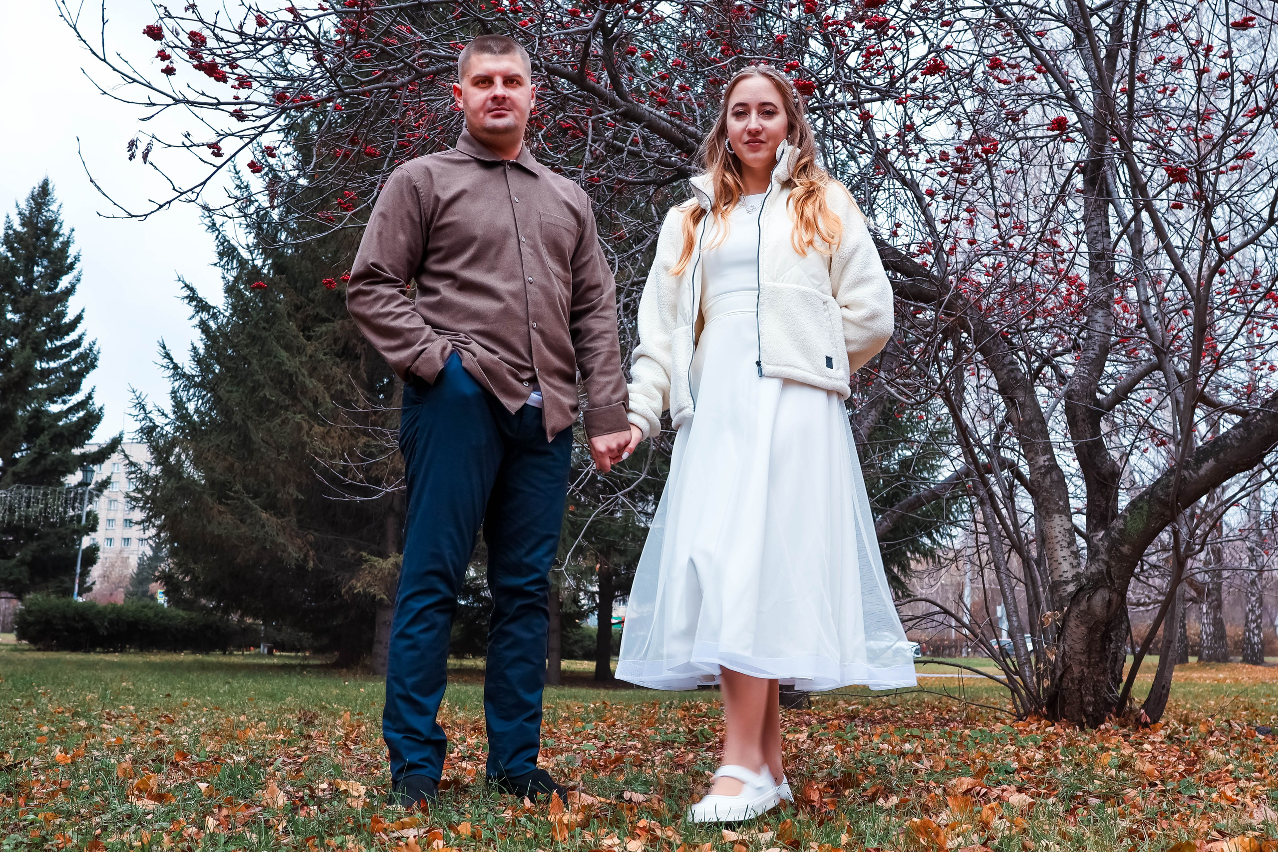 Пример фотосъёмки молодожёнов. Mintonov's Film Studio