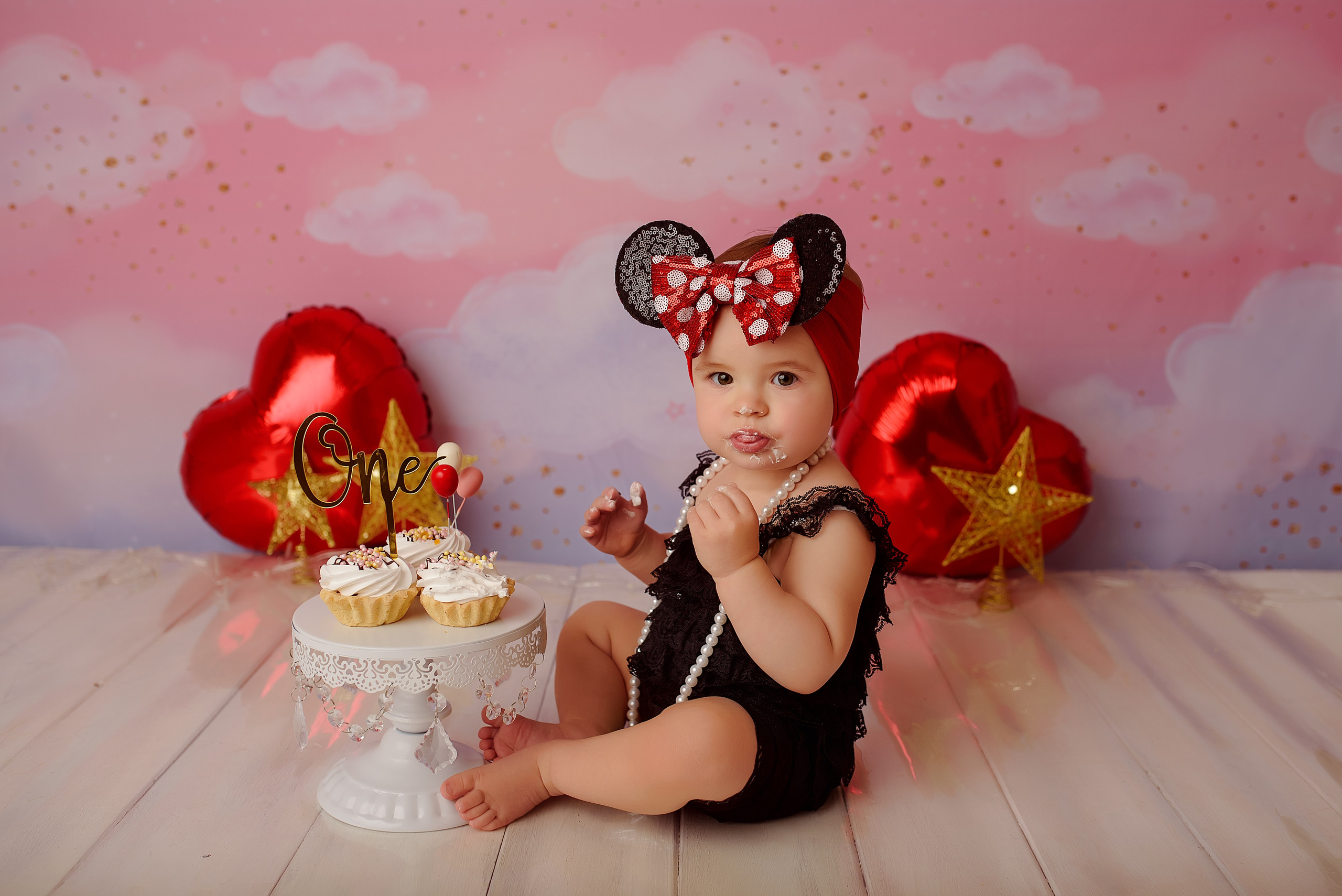 Крушение тортика. Фотограф беременности и новорожденных в Рязани