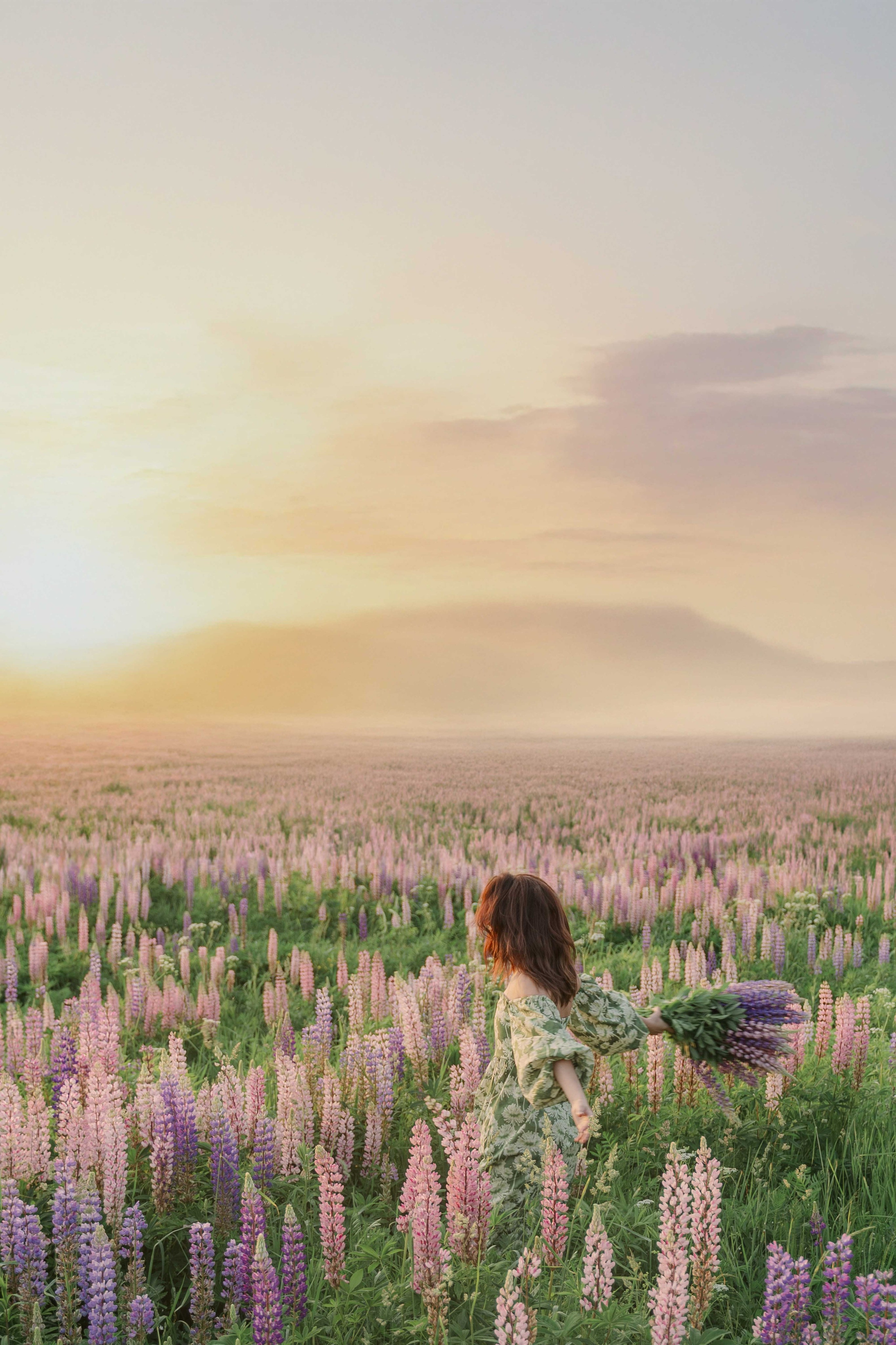 Наташа и люпины. Фотограф и видеограф в Москве и Абу Даби Мария Кулагина