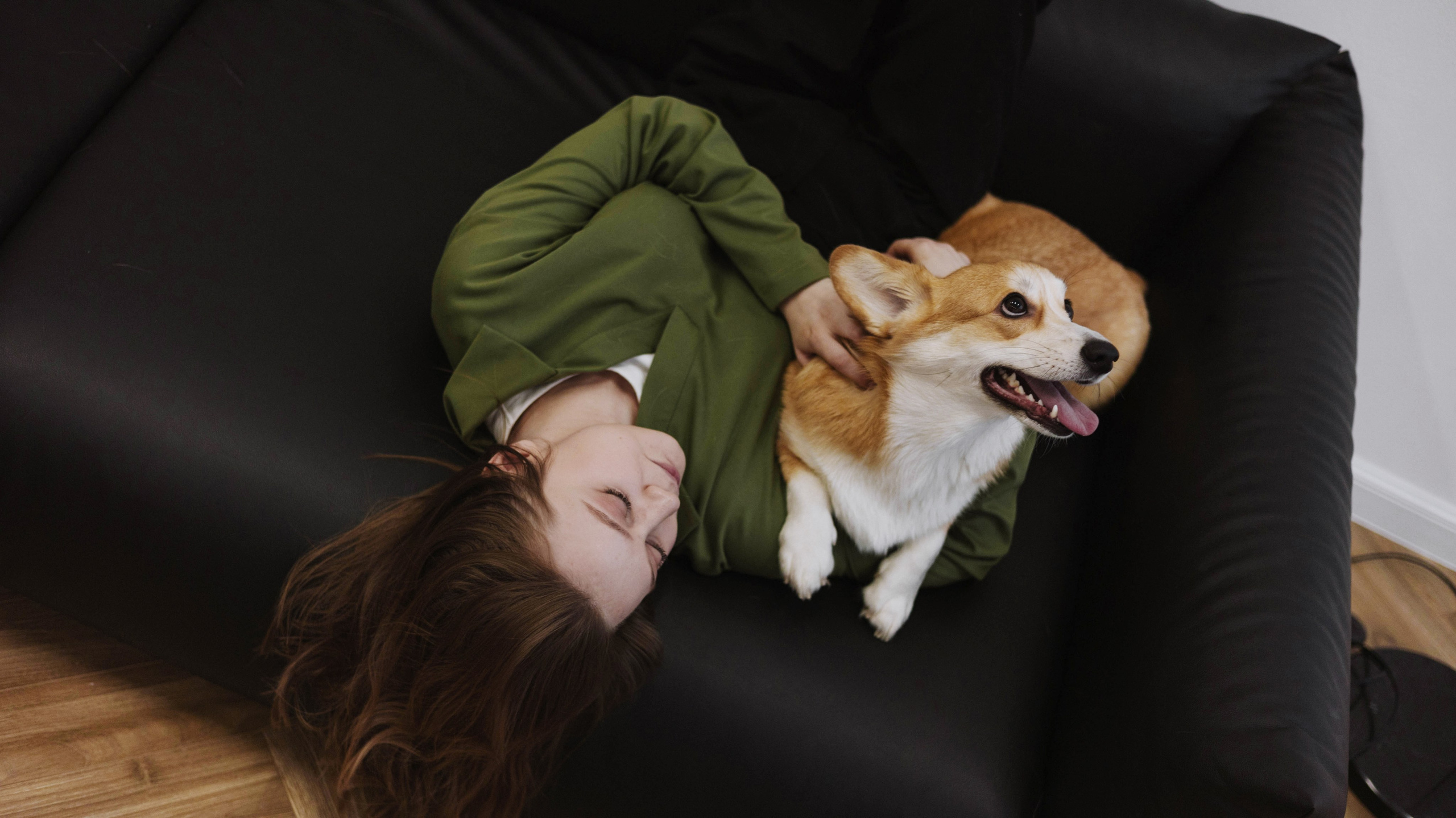 Настя и Мия. Фотограф-анималист Богданова Полина