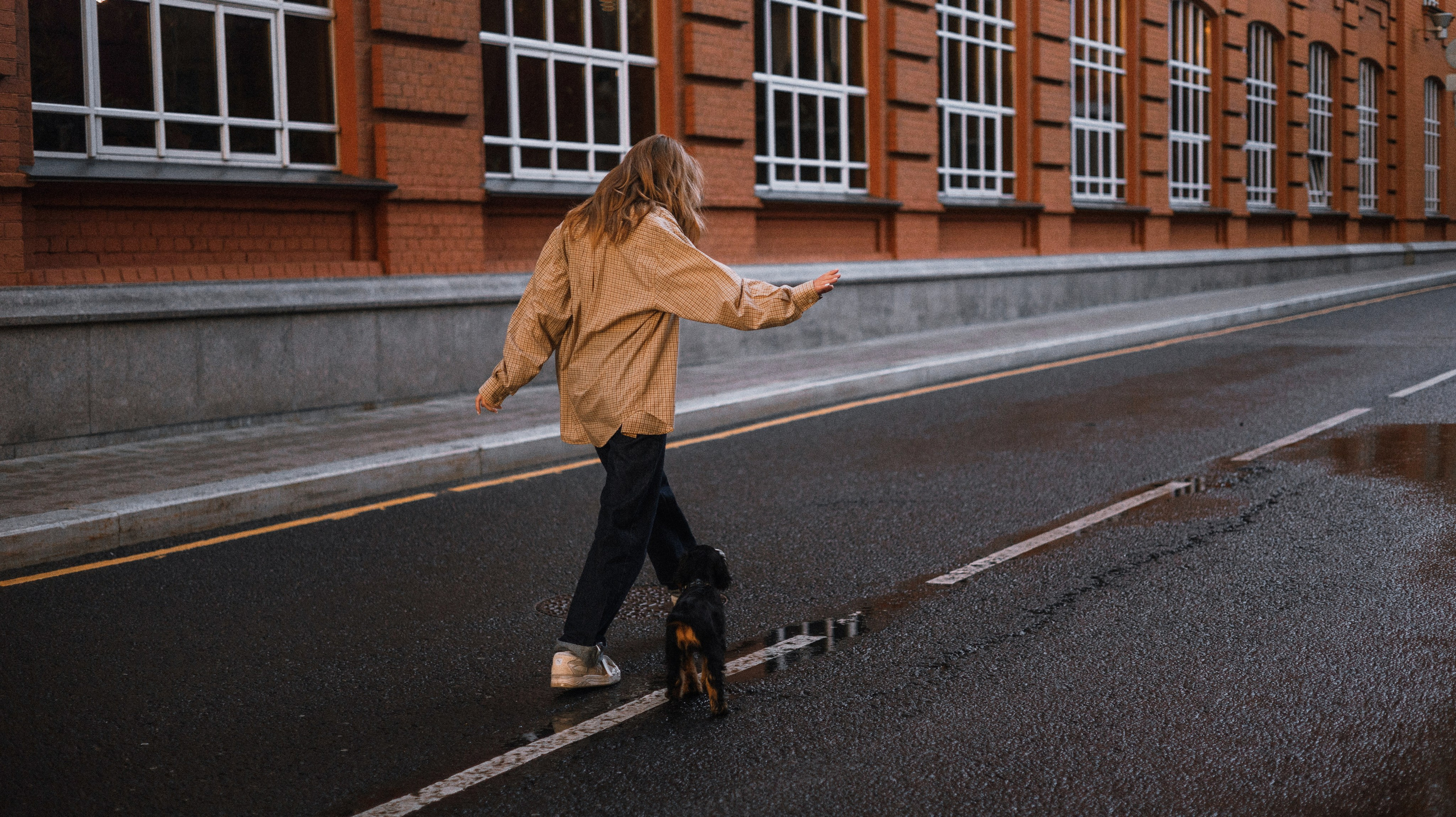 Аня и Ривер. Фотограф-анималист Богданова Полина