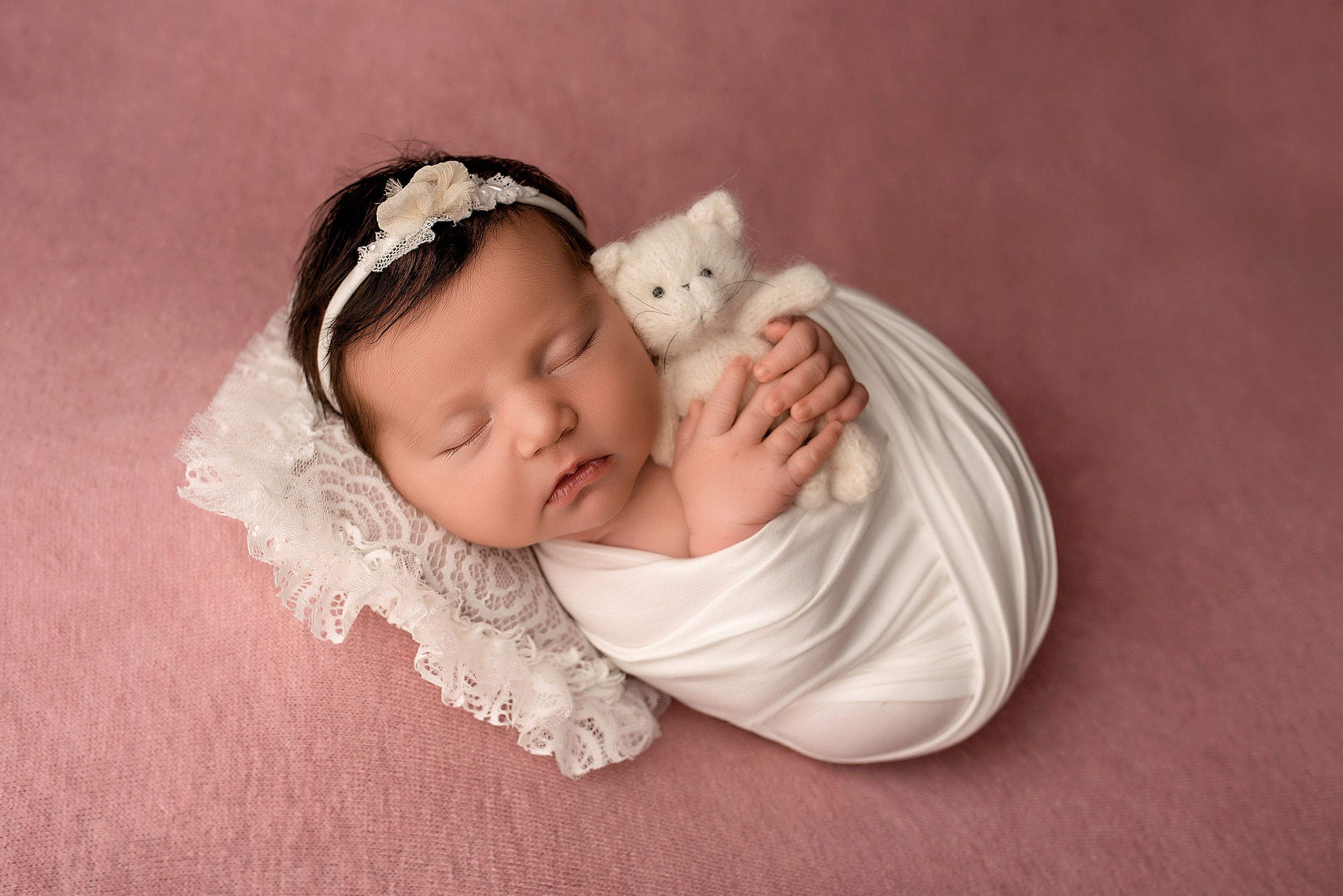 Новорождённые девочки. Детский фотограф новорождённых в Минске Боровик Екатерина