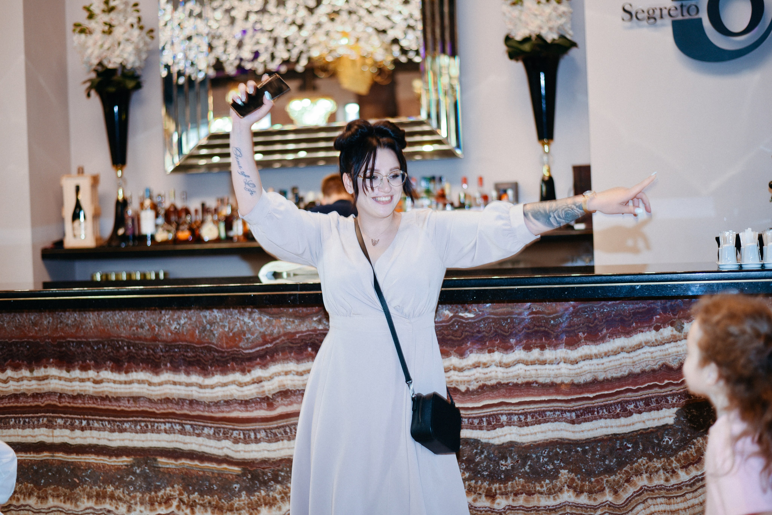 Виктор и Ангелина Банкет на 100 гостей Ресторан Segreto. Фотограф Лола Волна, город Москва