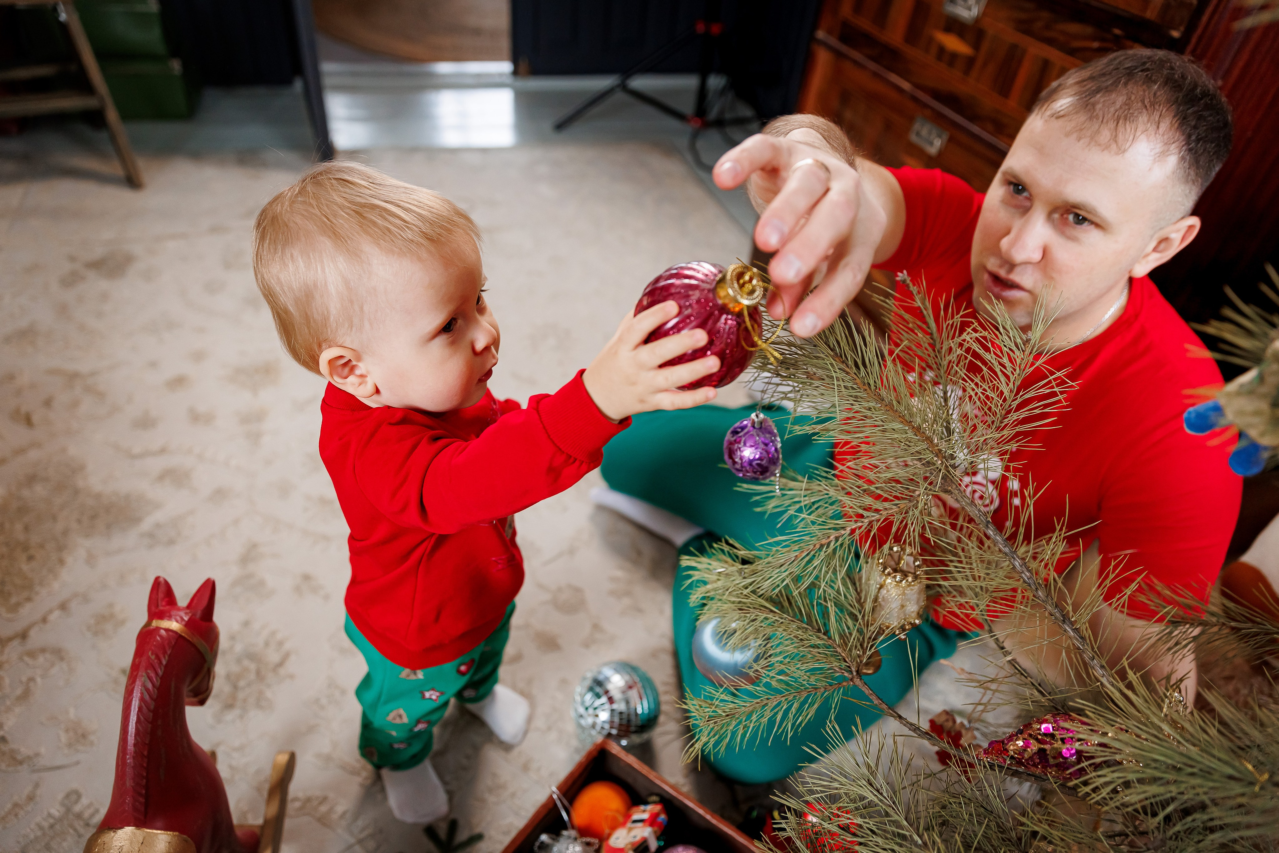 Предновогодняя история в Иславском. Семейный и детский фотограф Комина Елена, Власиха, Одинцово