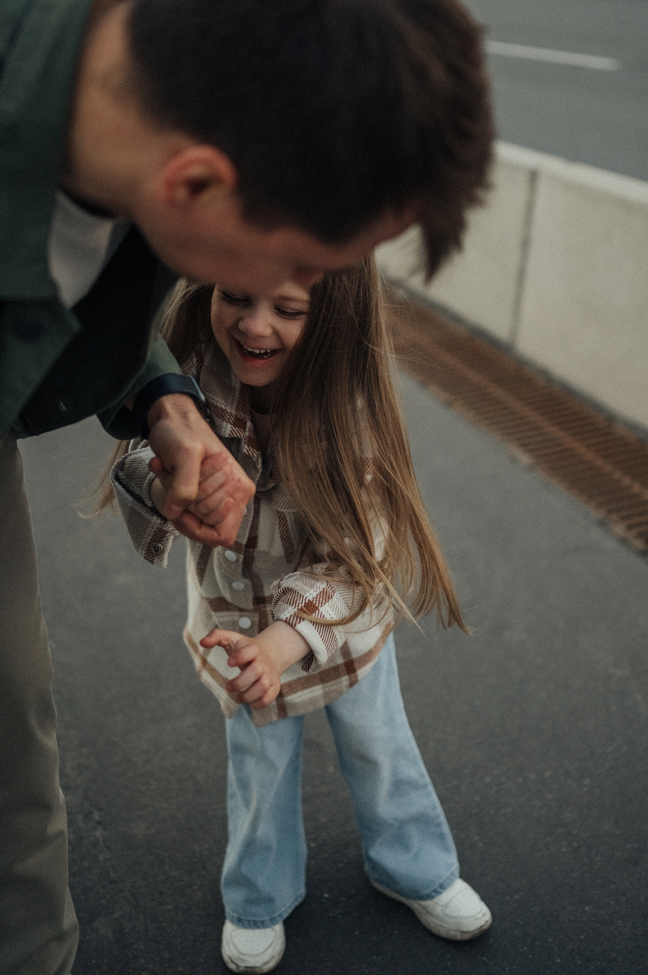 Семейная фотосессия в городе. Фотограф и видеограф в Санкт-Петербурге Полина Янушко. Съёмка родов