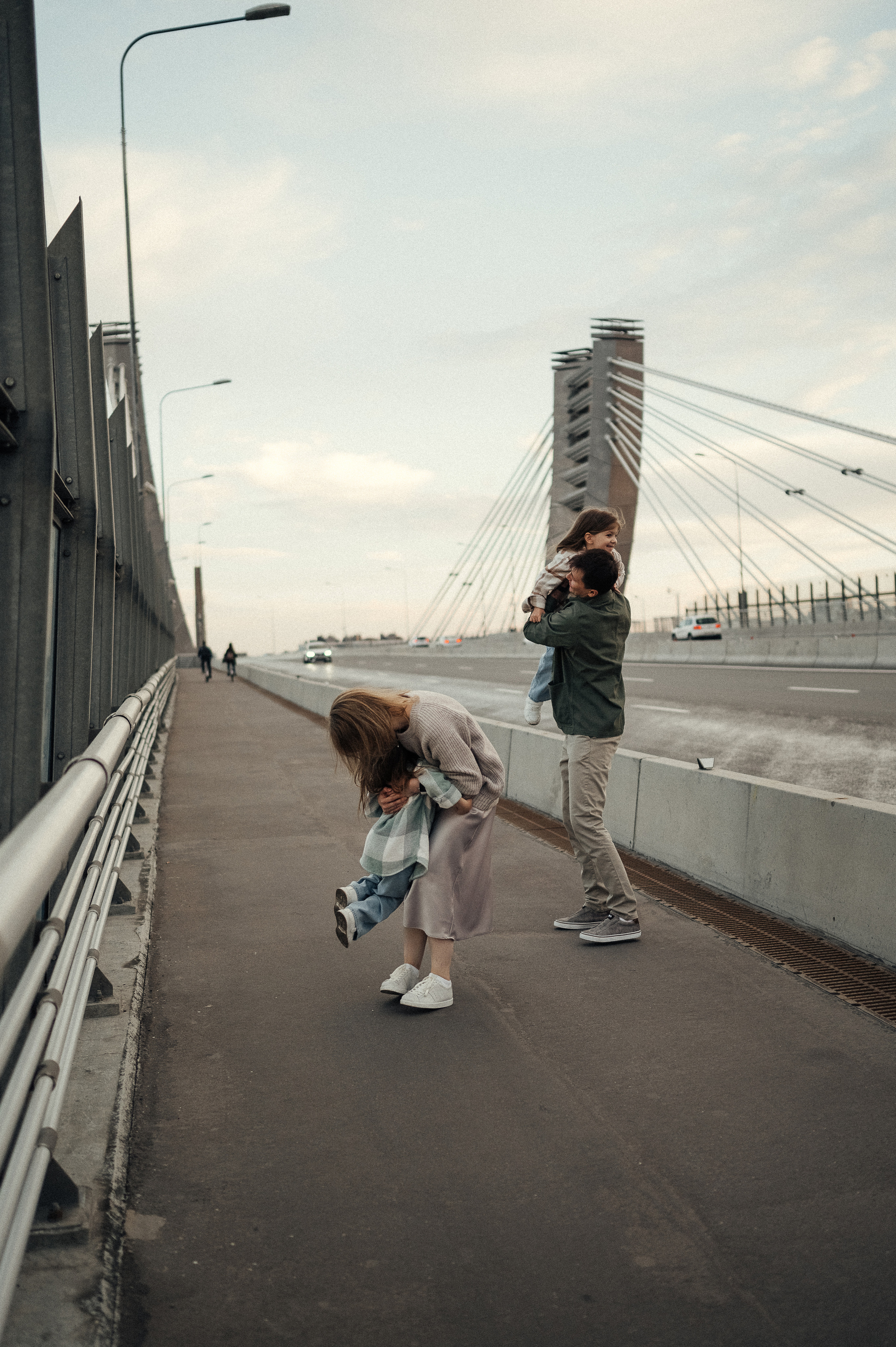 Семейная фотосессия в городе. Фотограф и видеограф в Санкт-Петербурге Полина Янушко. Съёмка родов