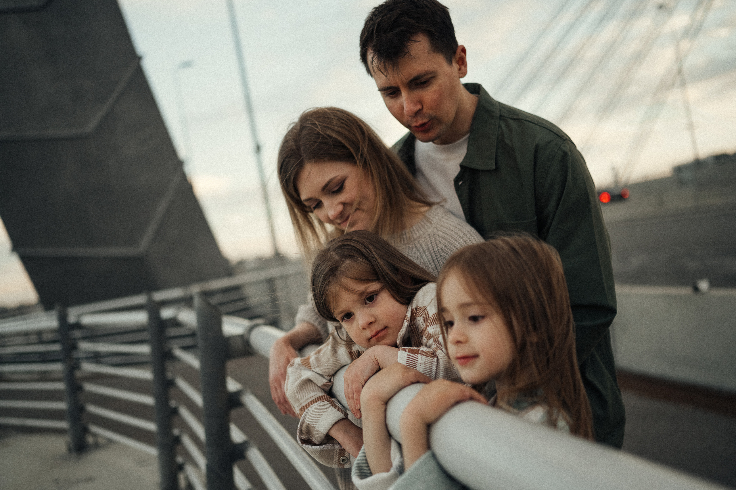 Семейная фотосессия в городе. Фотограф и видеограф в Санкт-Петербурге Полина Янушко. Съёмка родов
