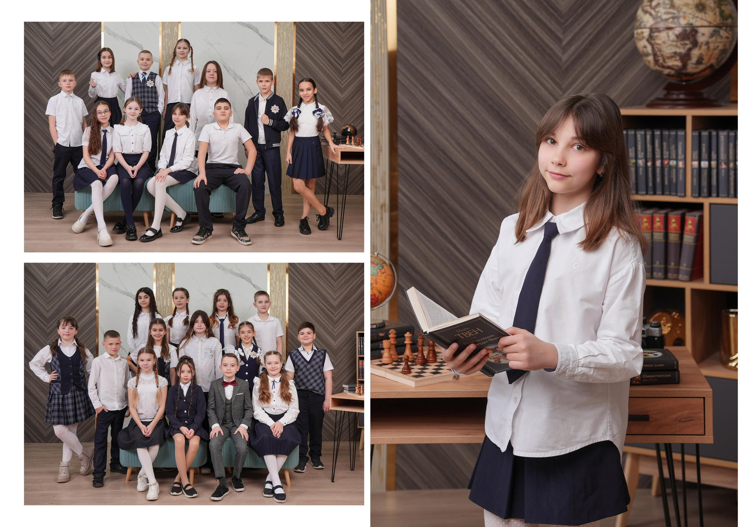 ШКОЛА 110 4 Г. Красивый выпускной альбом в Краснодаре