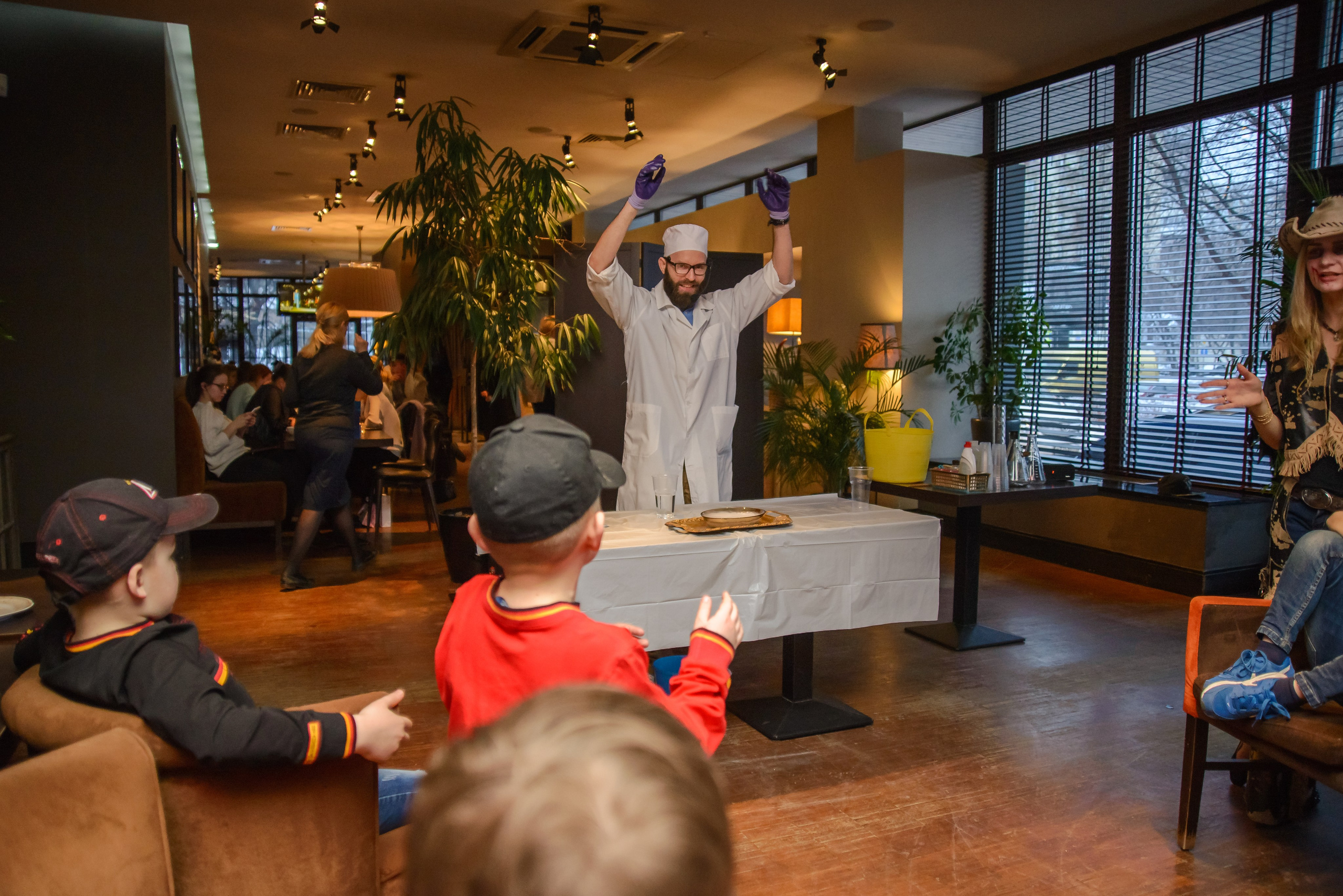 Детский день рождения в ресторане