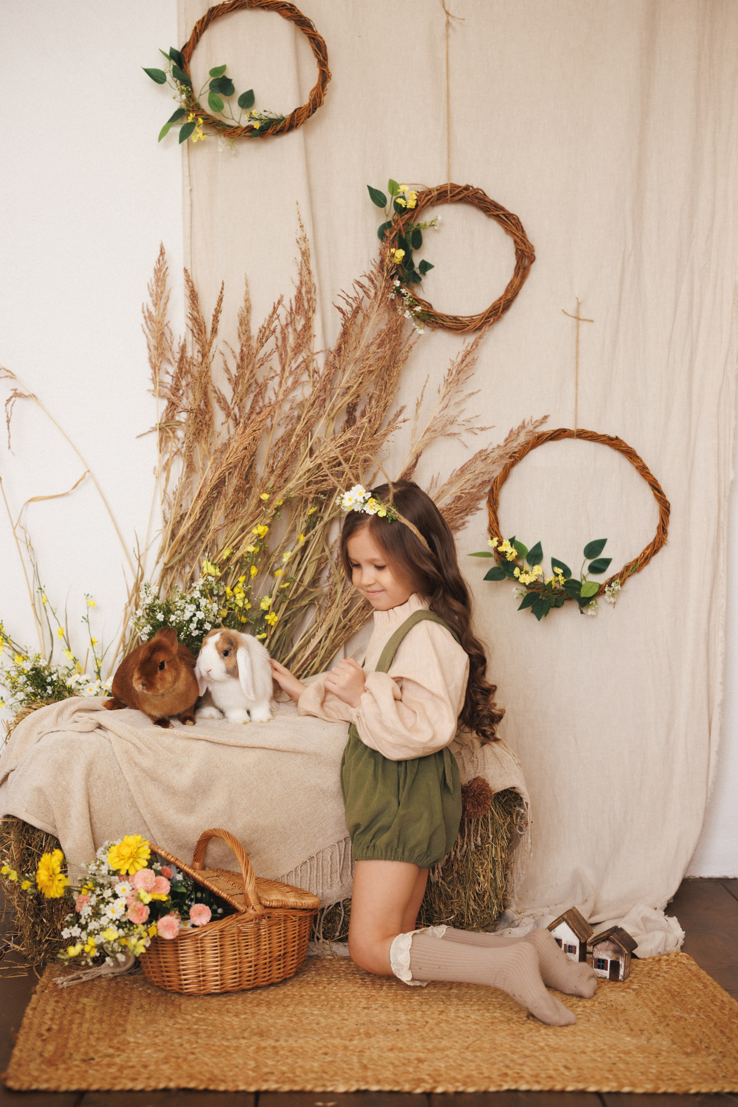 Пасхальная фотосессия в фотостудии «Mestone». Семейный и детский фотограф в Краснодаре Анна Трашкова