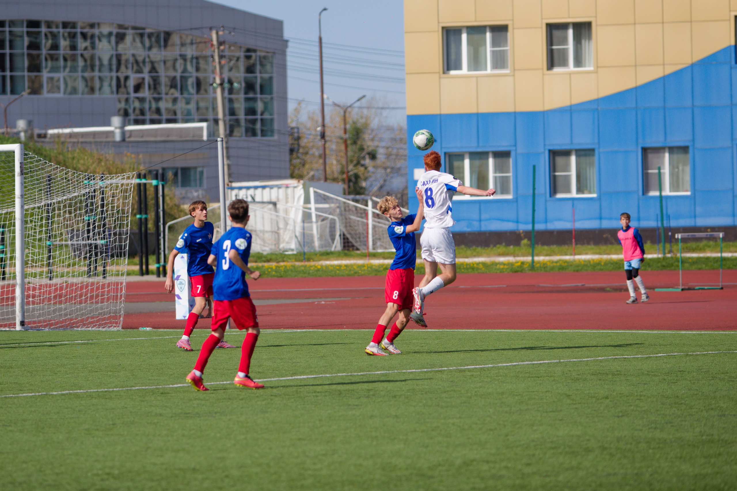 Матч ЮФЛ Сахалин-Хабаровск (U-16). Кутузов Евгений Фотограф в Южно-Сахалинске