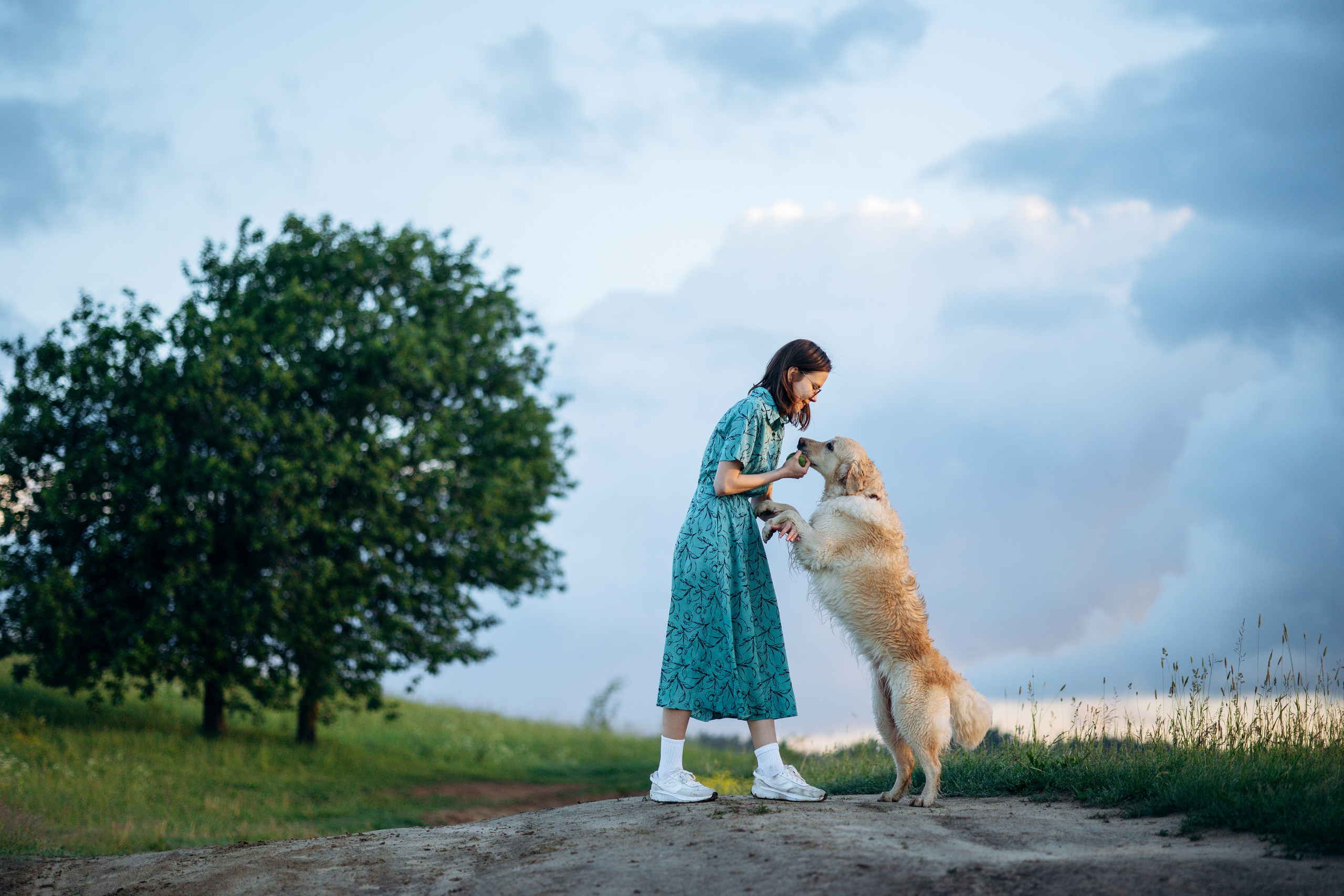 Юля и Руби. Фотограф — Анималист | Санкт-Петербург
