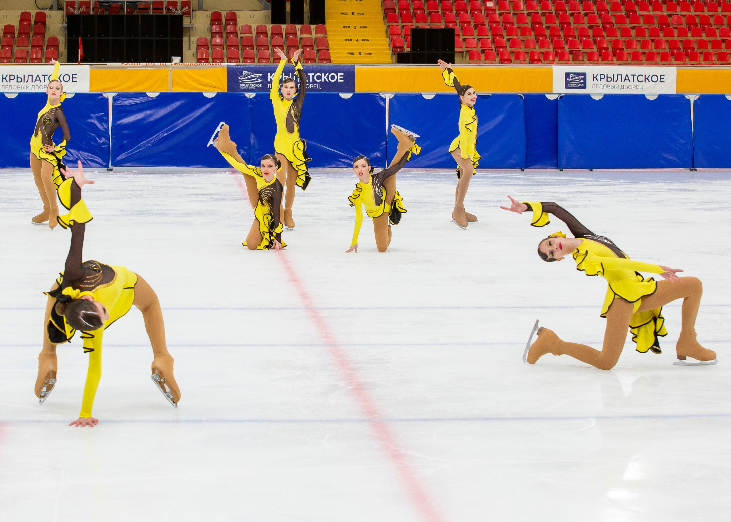 Открытый кубок Московского спорта среди спортивных балетов на льду. Детский театр на льду «АЛЕКО» 2024. Репортажный фотограф в Москве