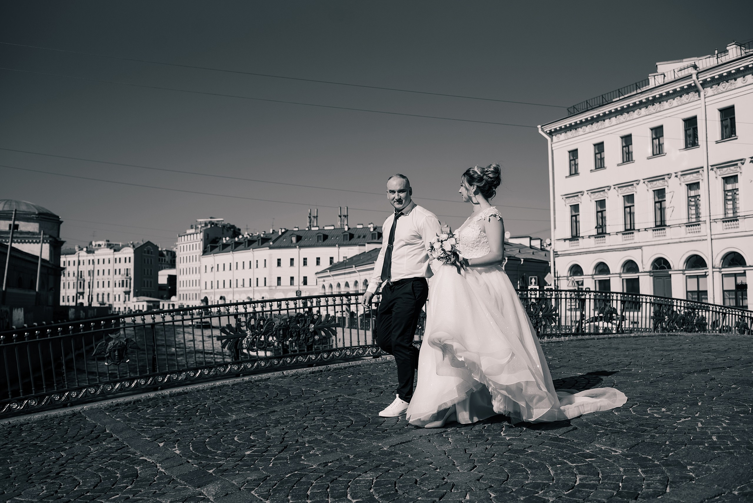 Лена и Дима. Летняя свадьба осенью. Семейный и Свадебный фотограф. Санкт-Петербург. Пушкин