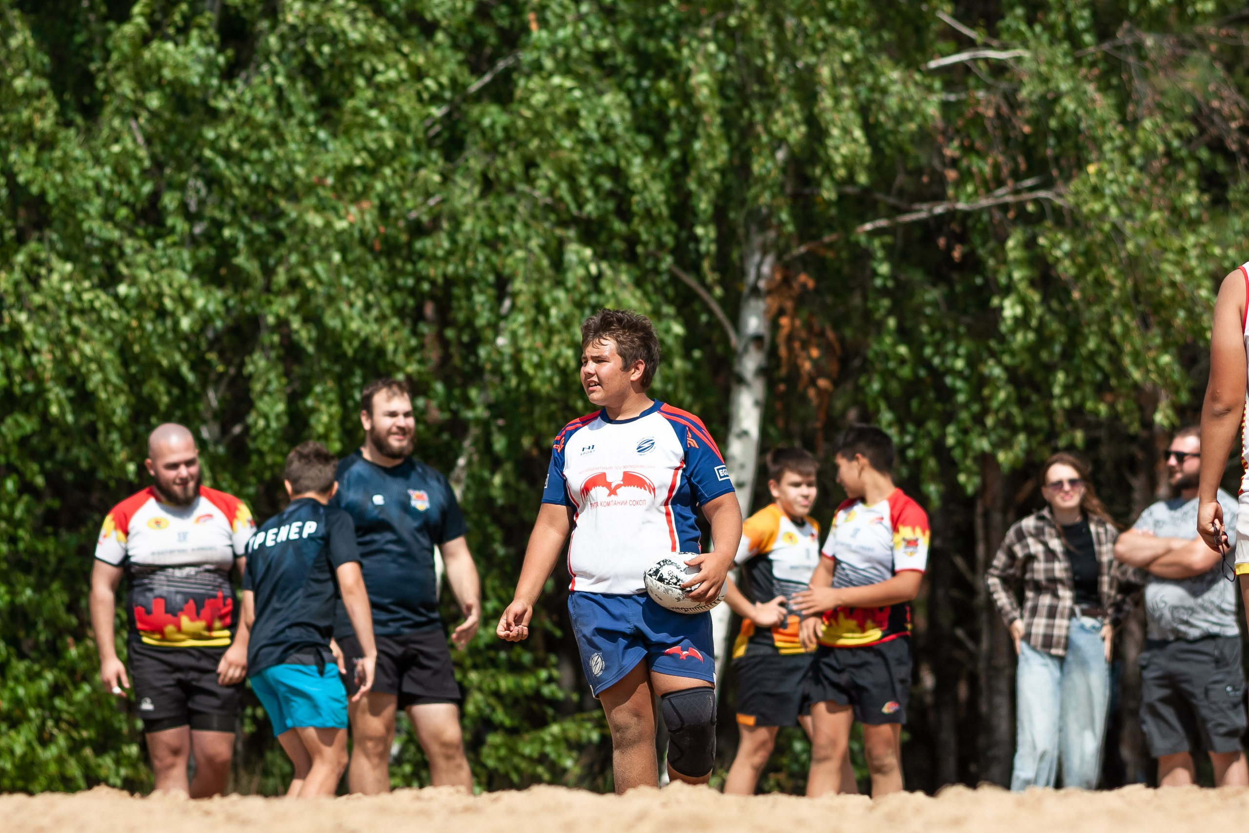 «Кубок «Молота» по пляжному Регби. Фотография