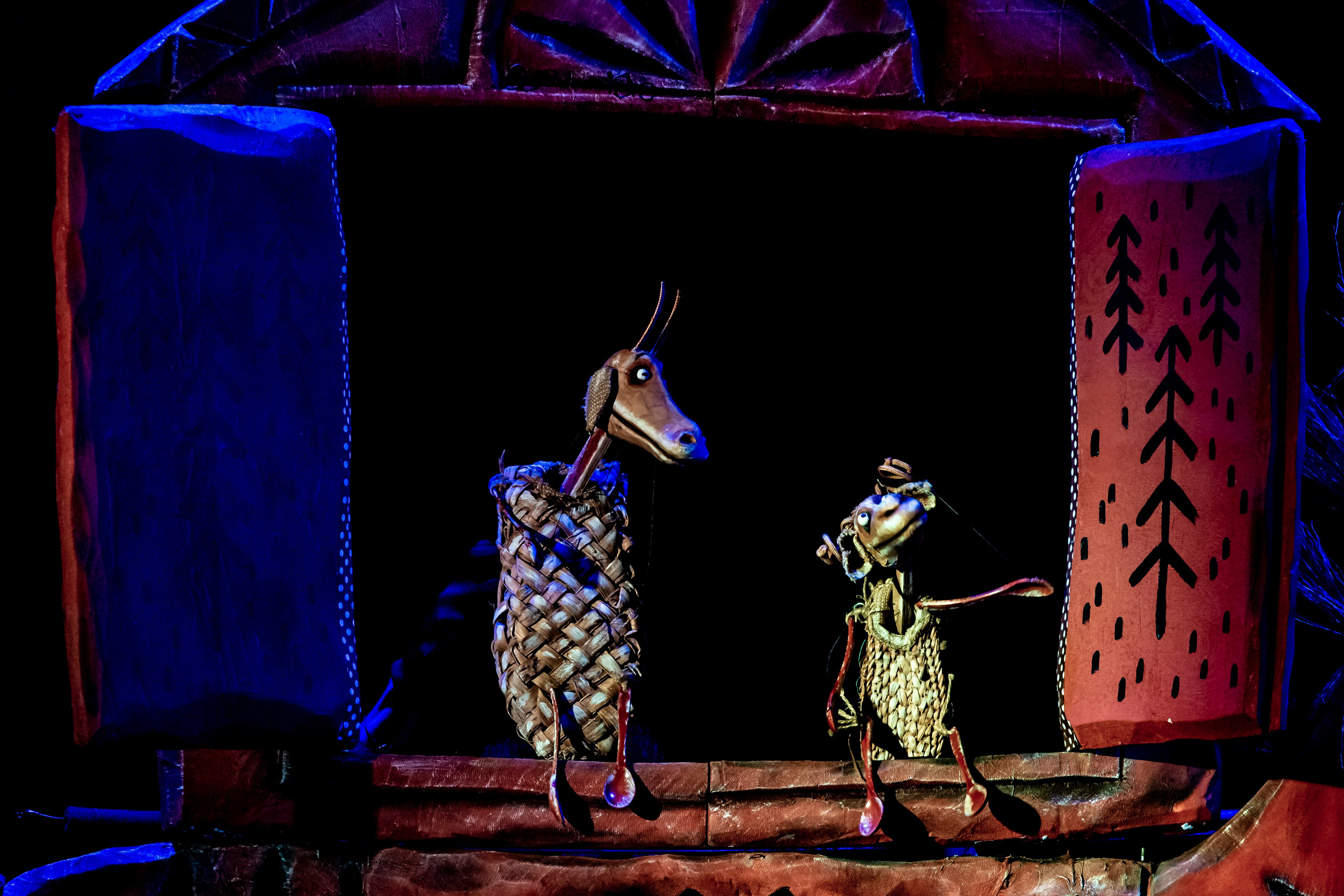 Лапотные сказки спектакль театра Саквояж. Фотограф в Сочи Юрий Шептаев