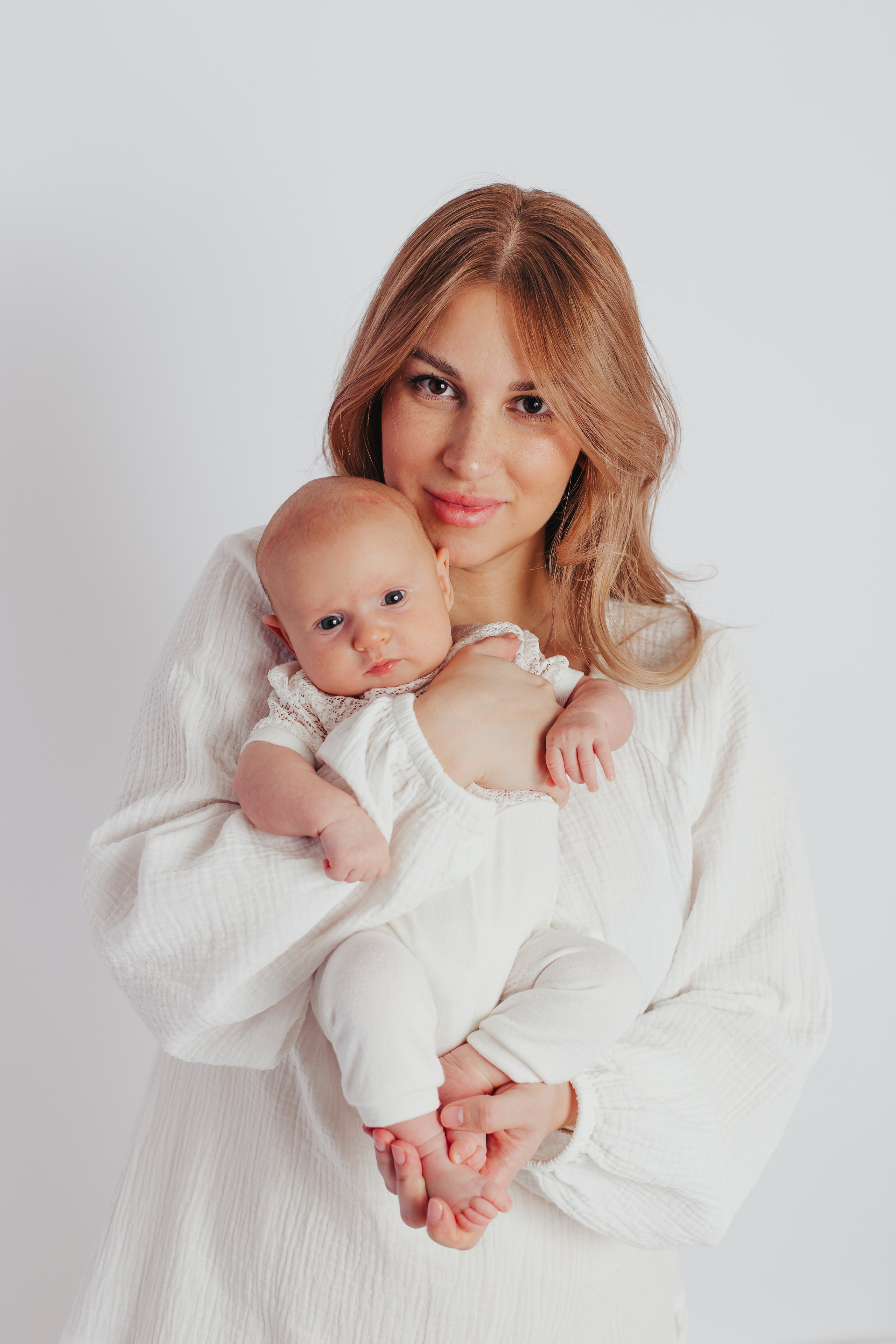 Фотосессия новорожденного в стиле Natural Simple. Фотограф новорожденных и детский в Сергиевом Посаде Кругликова Юлия