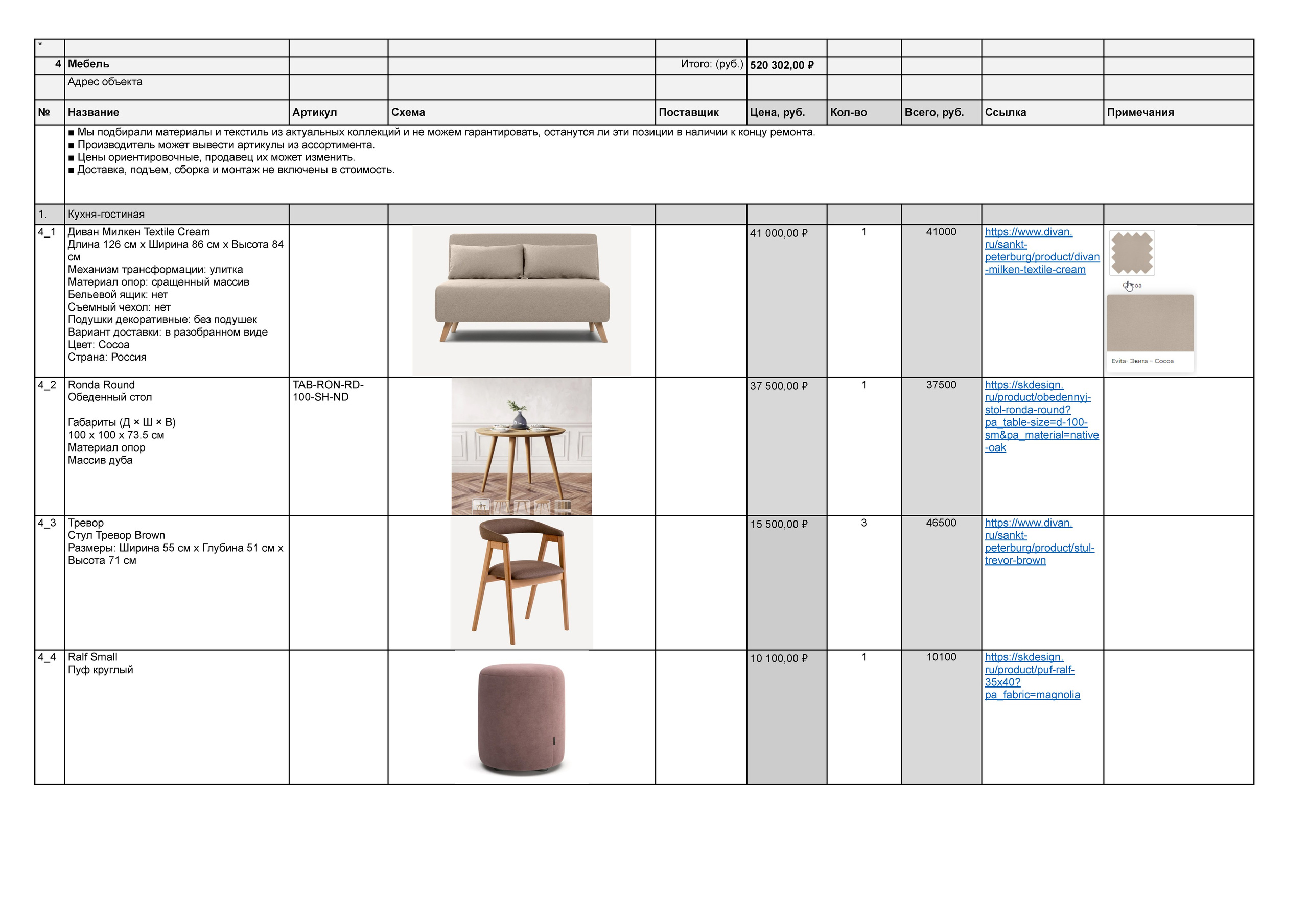 Ведомость. 3D визуализация интерьера и архитектурной среды