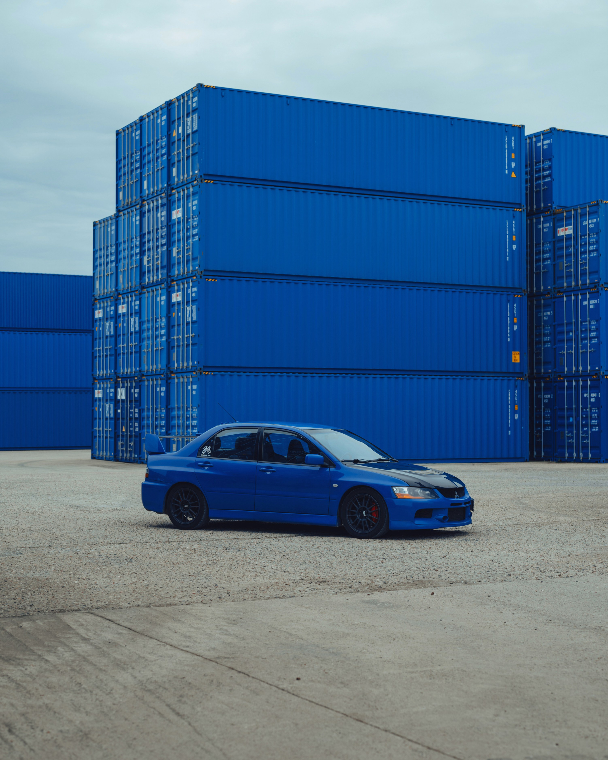 Mitsubishi Lancer Evo VIII. DeLorein