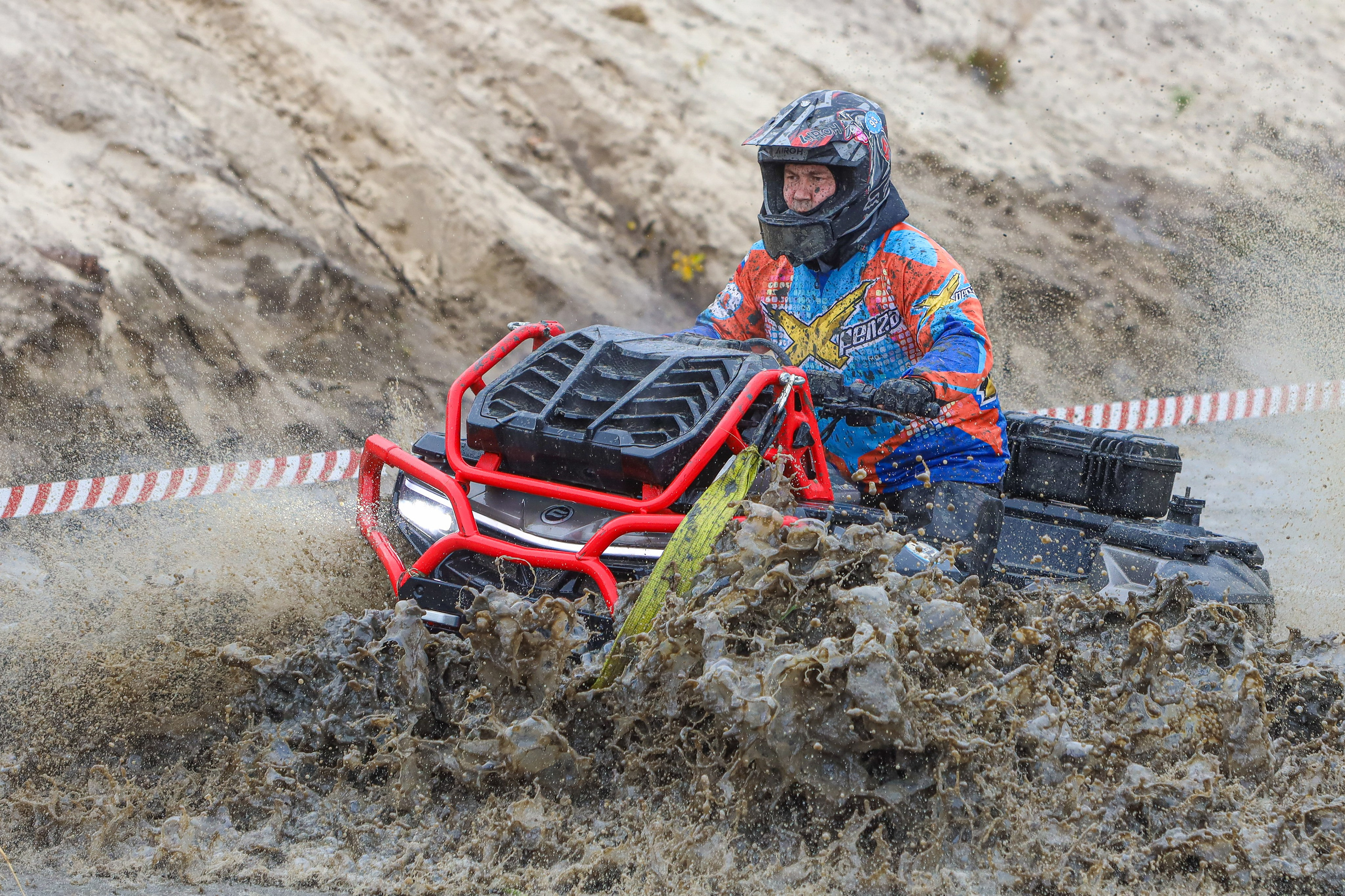 Гонки на квадроциклах Грязевое кольцо. Спортивный фотограф в Самаре