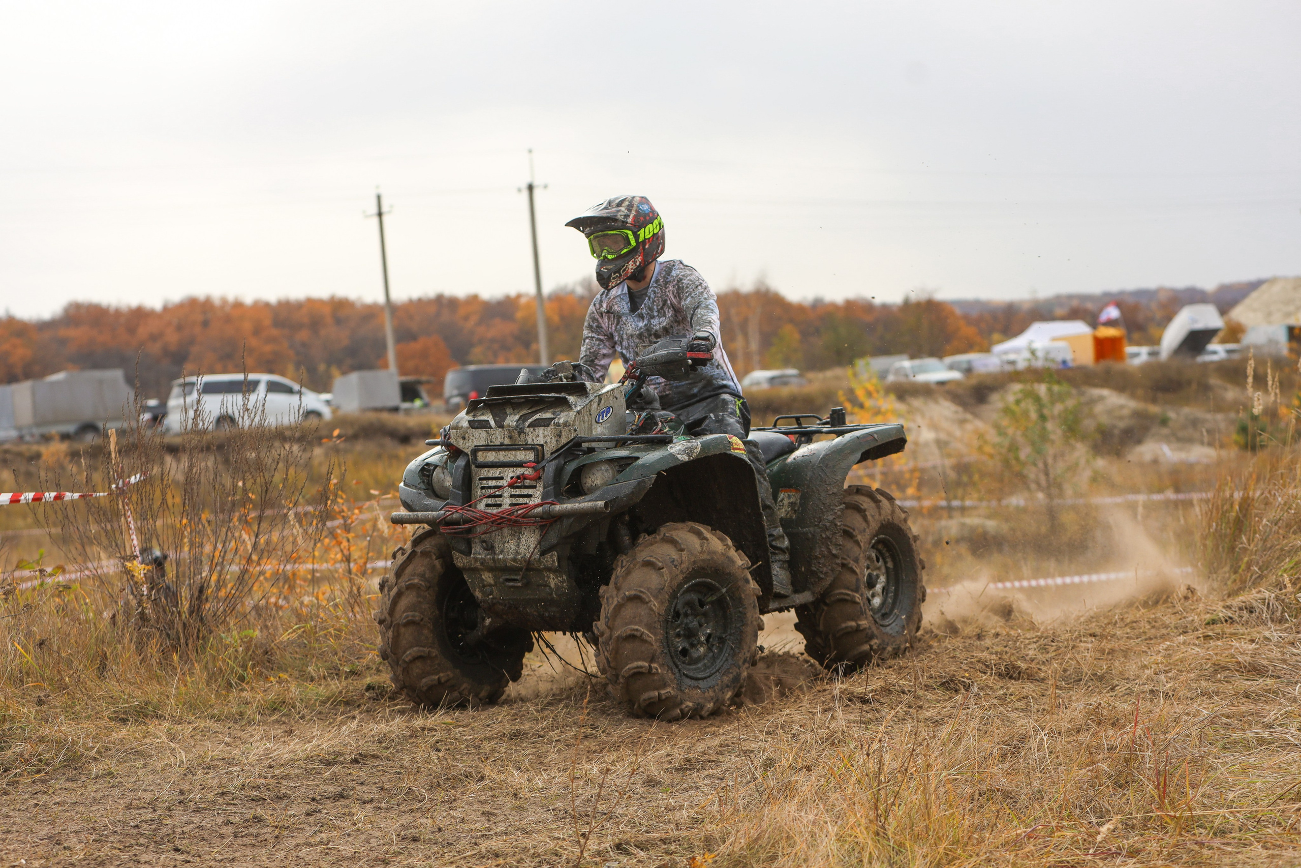 Гонки на квадроциклах Грязевое кольцо. Спортивный фотограф в Самаре