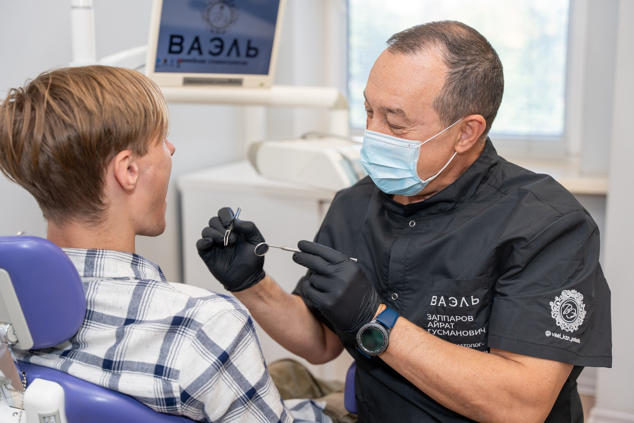 Контент съёмка для стоматологии. Фотограф в Казани