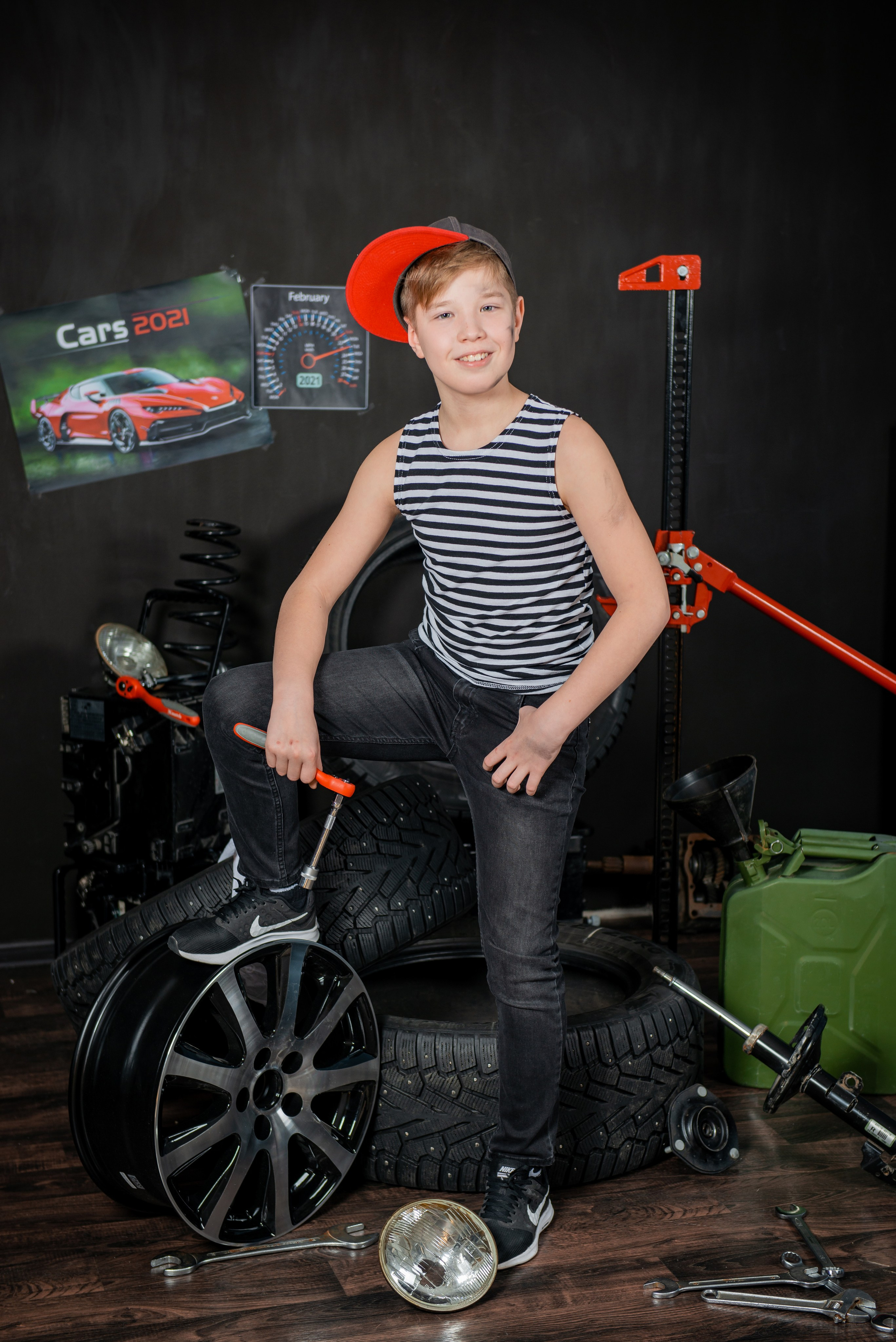 Механик. Татьяна Гойда портретный и семейный фотограф Ленск. Выпускные альбомы