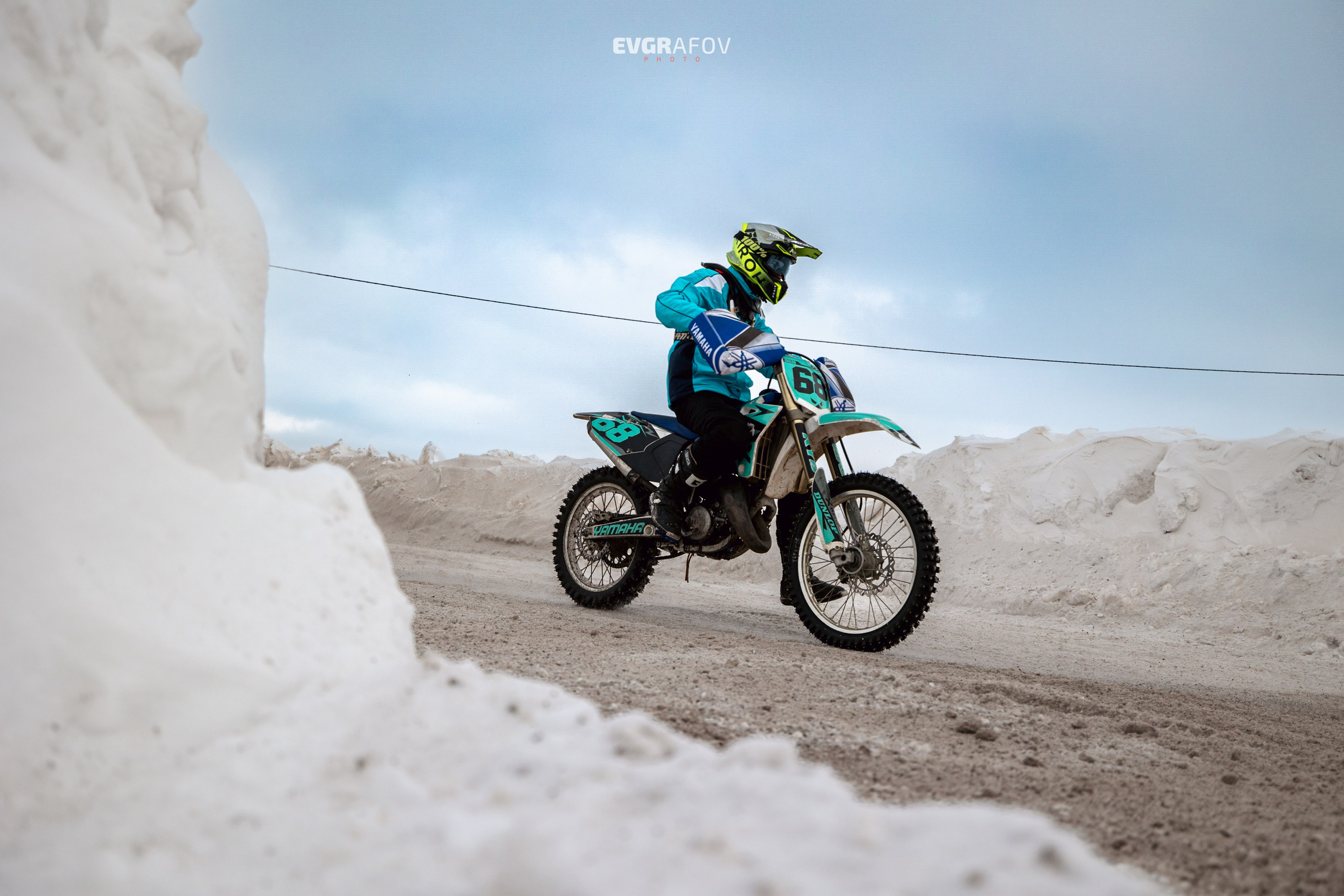 Открытый кубок Республики Татарстан по мотокроссу 3 этап. 4 февраля 2024 г. Фотограф Евграфов Александр