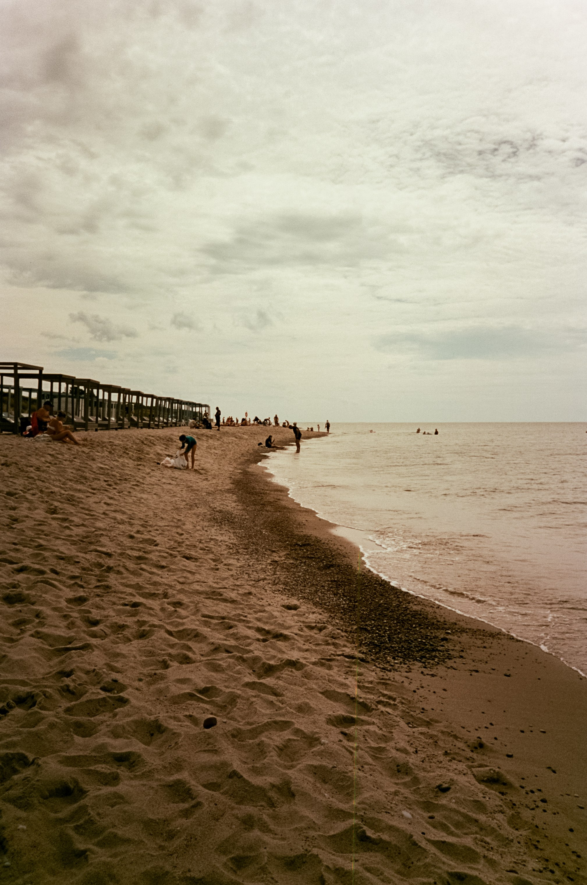 Пляжный день в Янтарном. Фотограф-документалист Мария Осокина