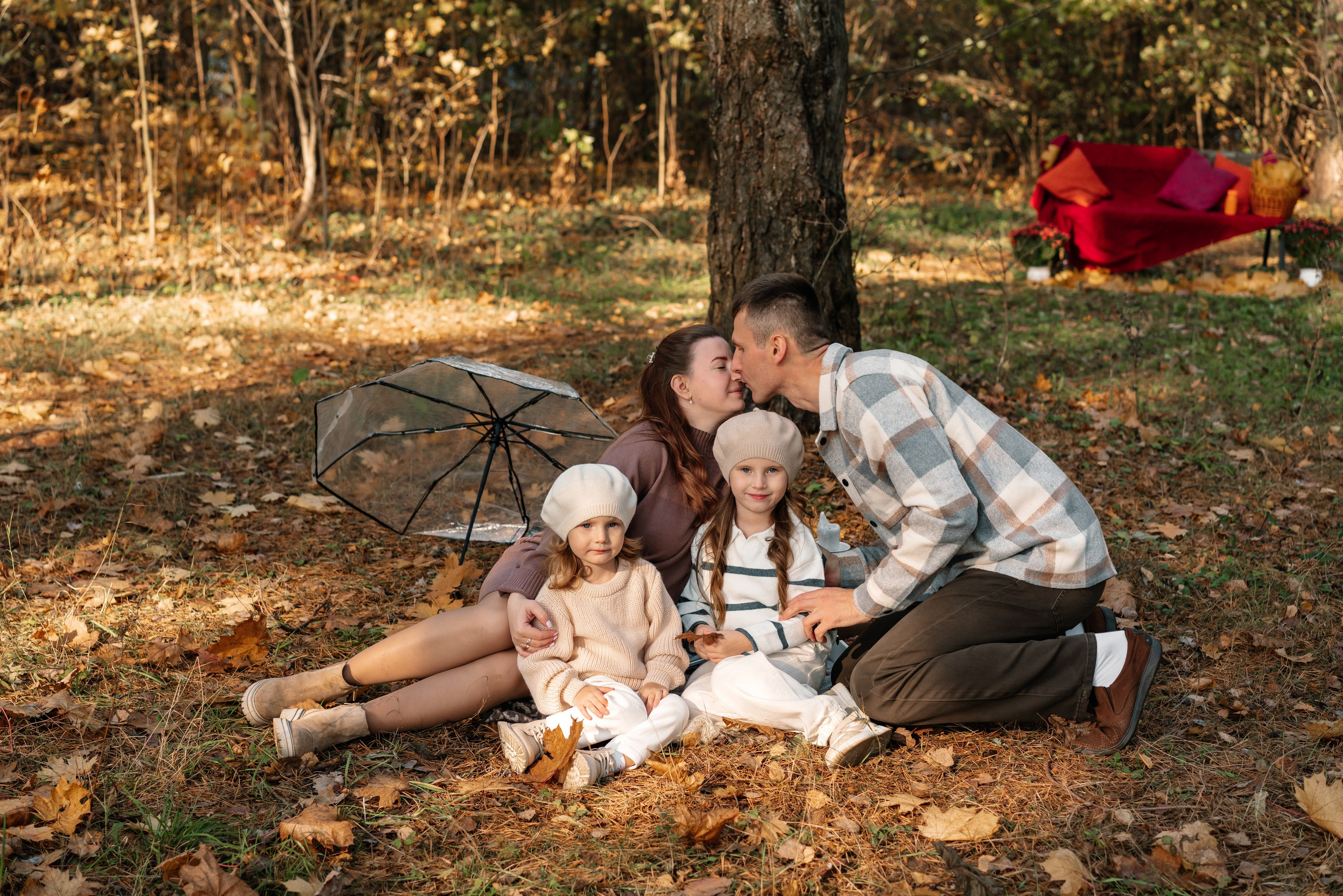Осенняя фотосессия. Семейный фотограф Одинцово Москва Наталия Черенкова