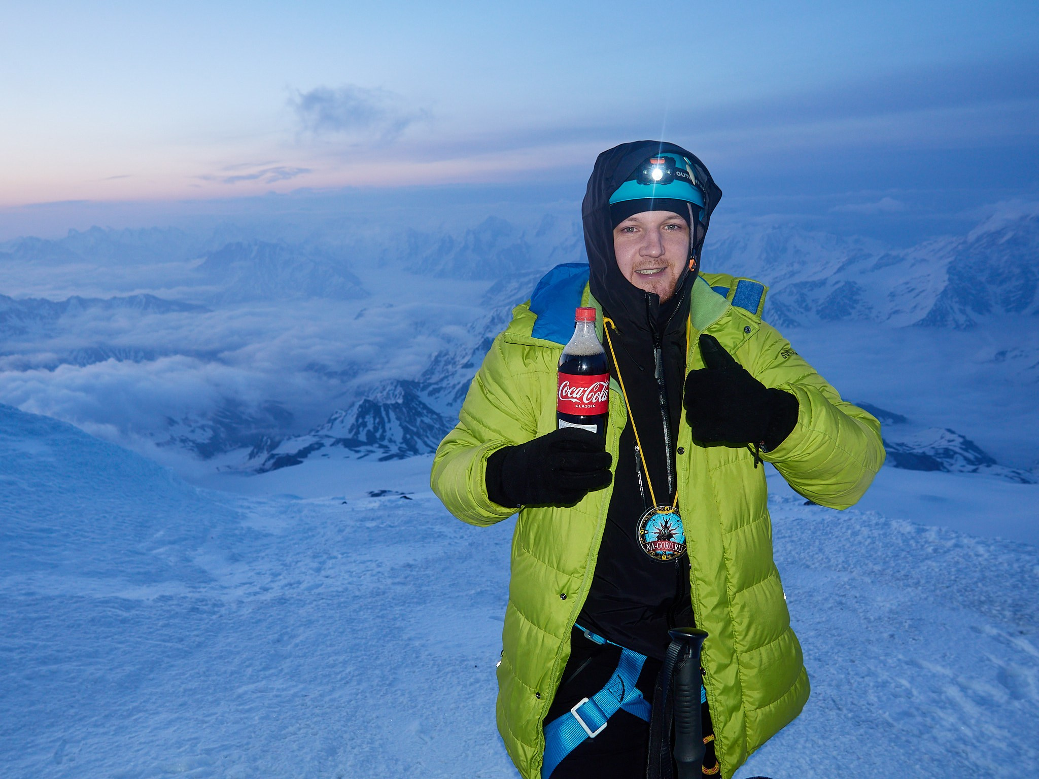 02.05 — 03.05 Снежноледовые занятия и попытка штурма вершины. Горный, высотный Фотограф на Эльбрусе Георгий